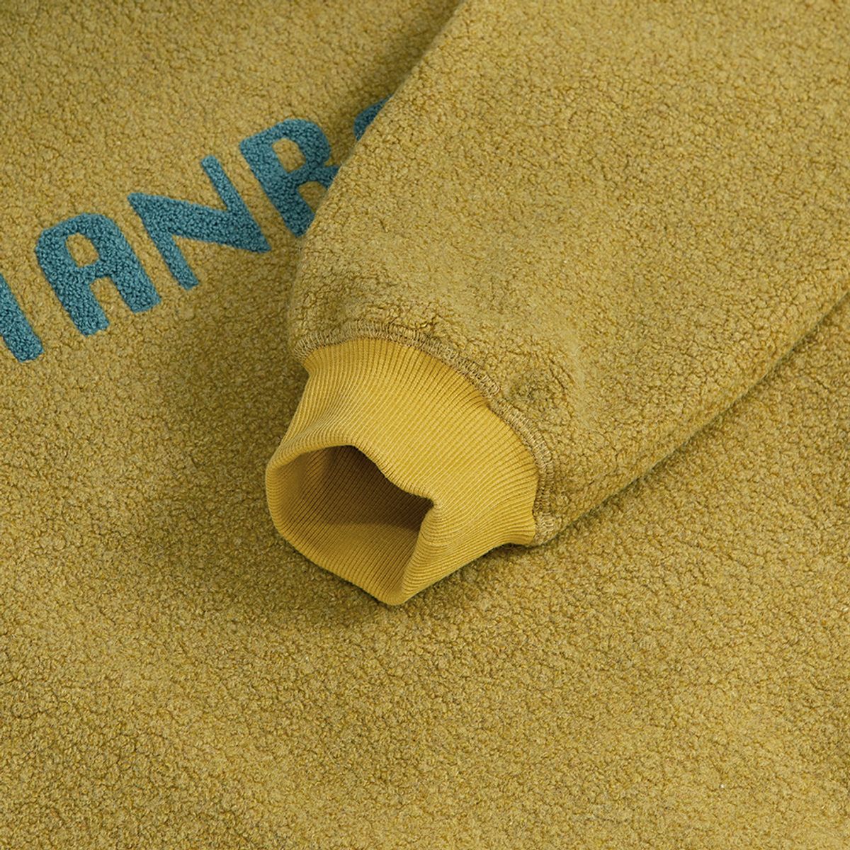 브라이언베리(BRIAN BERRY) BERRY LOGO WOOL TEE_CURRY