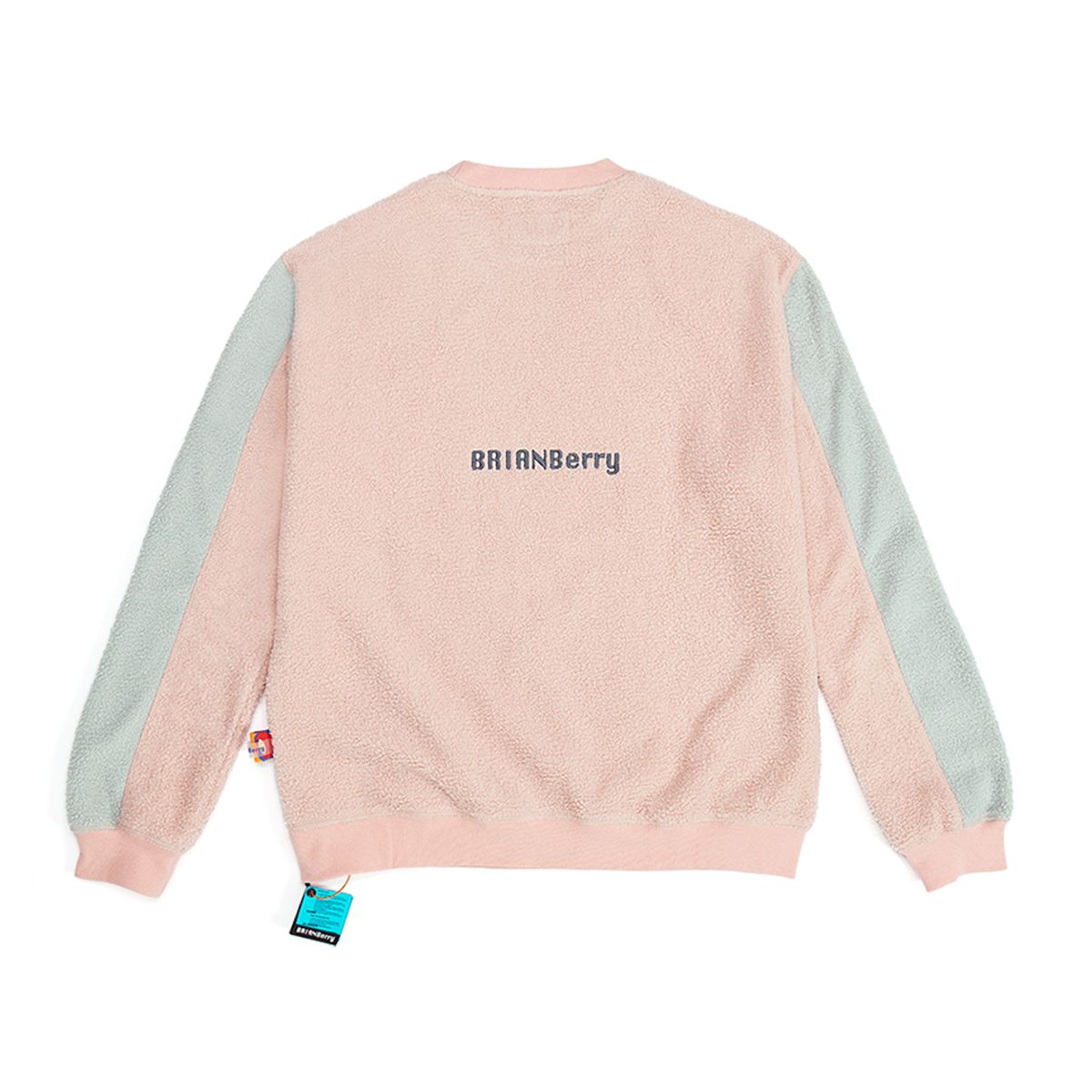 브라이언베리(BRIAN BERRY) ARC FLEECE BLOCK TEE_L/PINK