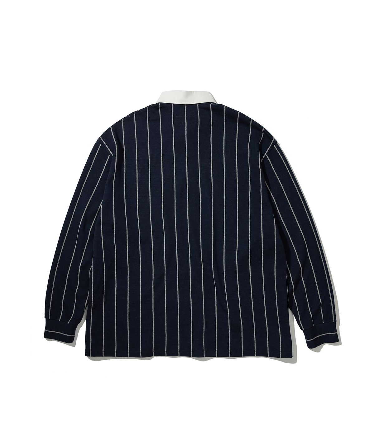 사운즈라이프(SOUNDSLIFE) Vertical Stripe Polo Navy