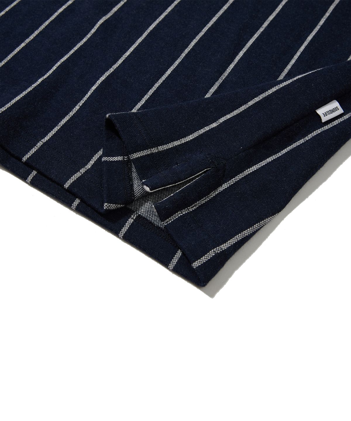 사운즈라이프(SOUNDSLIFE) Vertical Stripe Polo Navy
