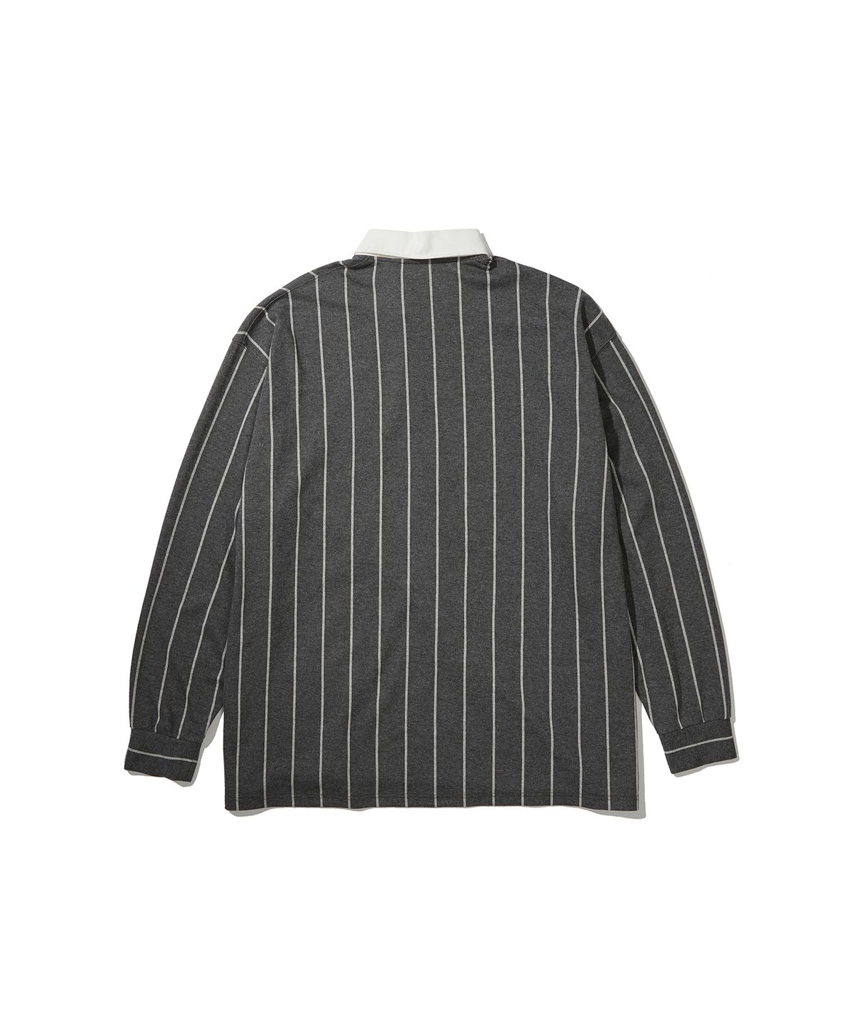 사운즈라이프(SOUNDSLIFE) Vertical Stripe Polo Grey