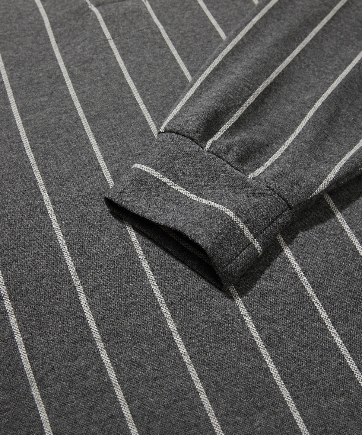 사운즈라이프(SOUNDSLIFE) Vertical Stripe Polo Grey
