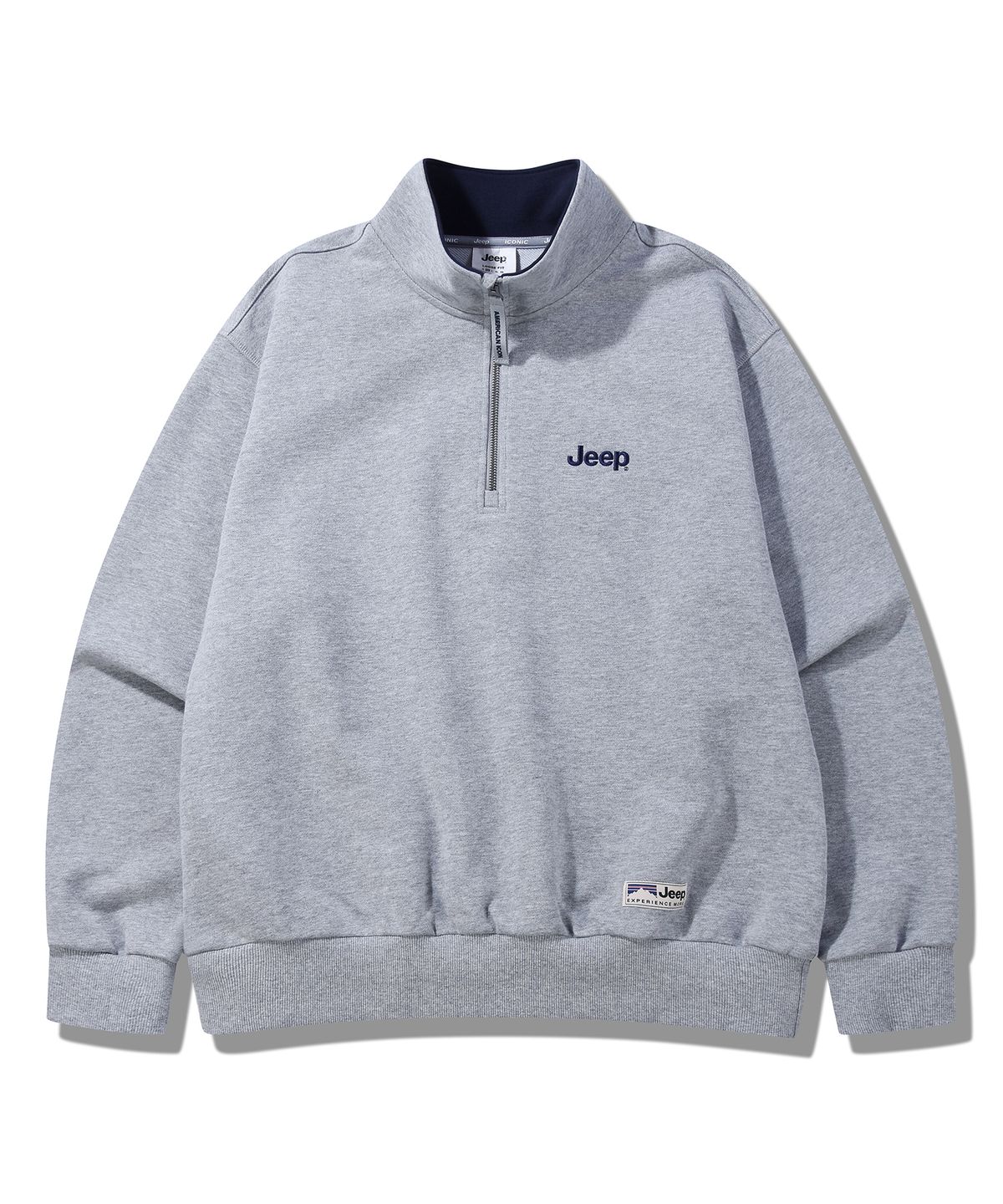 지프(JEEP) [360g] M-Logo 반집업 맨투맨 (JR5TSU838LR)