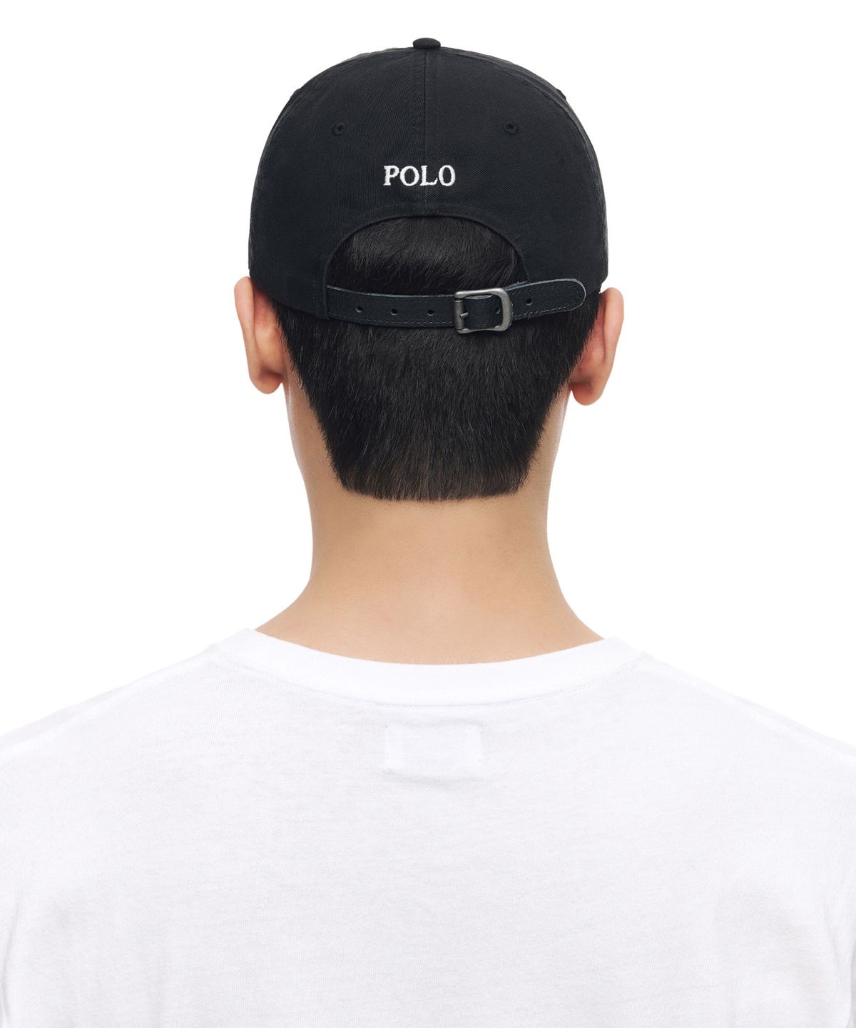 폴로 랄프 로렌(POLO RALPH LAUREN) 빅 포니 치노 베이스볼 캡 - 블랙