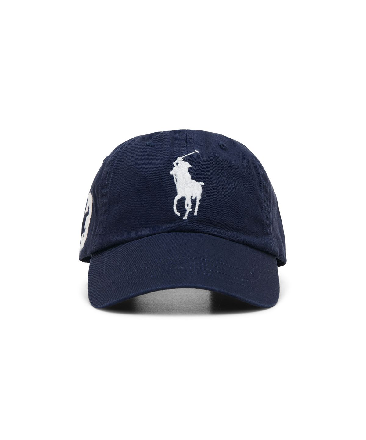 폴로 랄프 로렌(POLO RALPH LAUREN) 빅 포니 치노 베이스볼 캡 - 네이비
