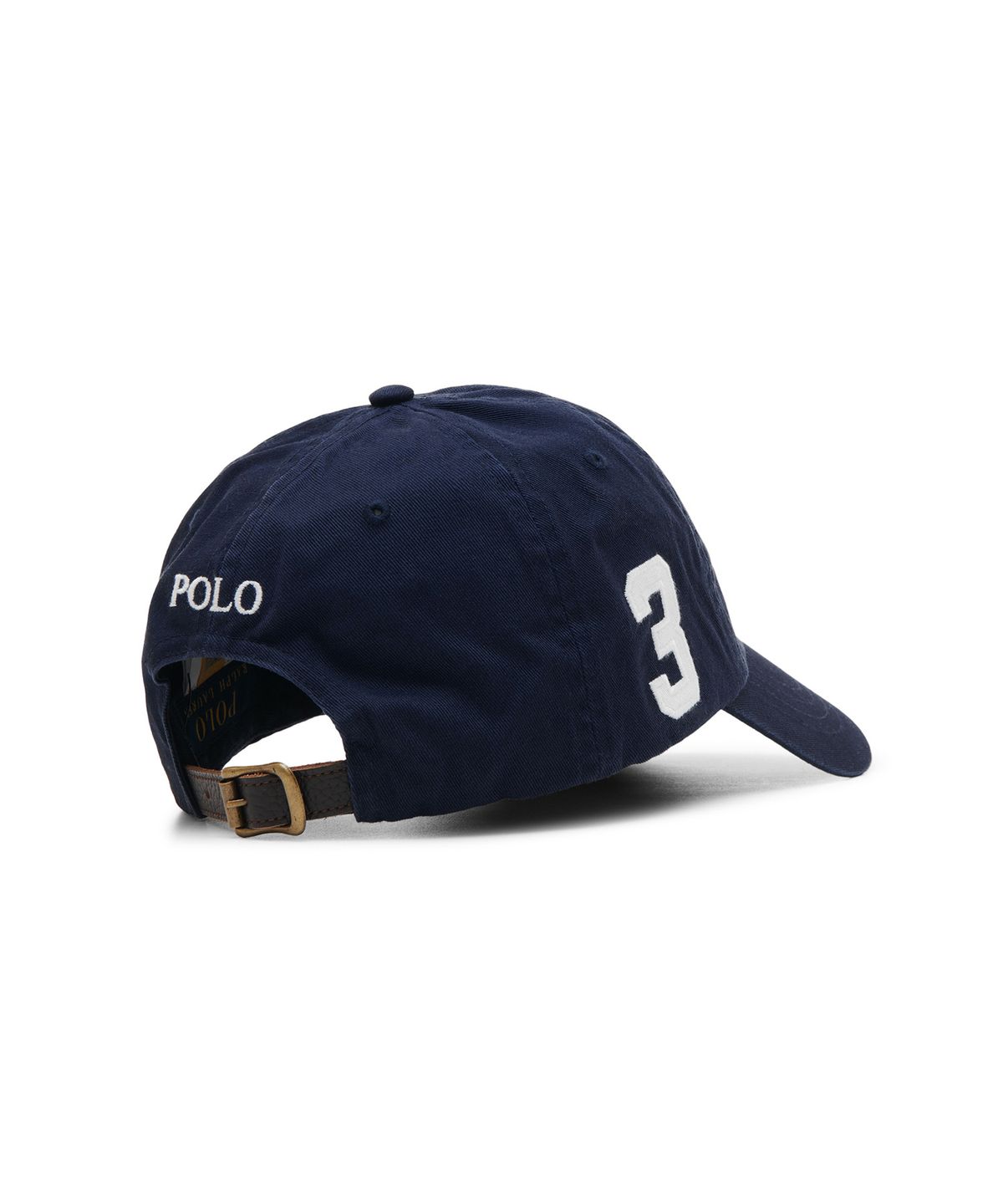 폴로 랄프 로렌(POLO RALPH LAUREN) 빅 포니 치노 베이스볼 캡 - 네이비