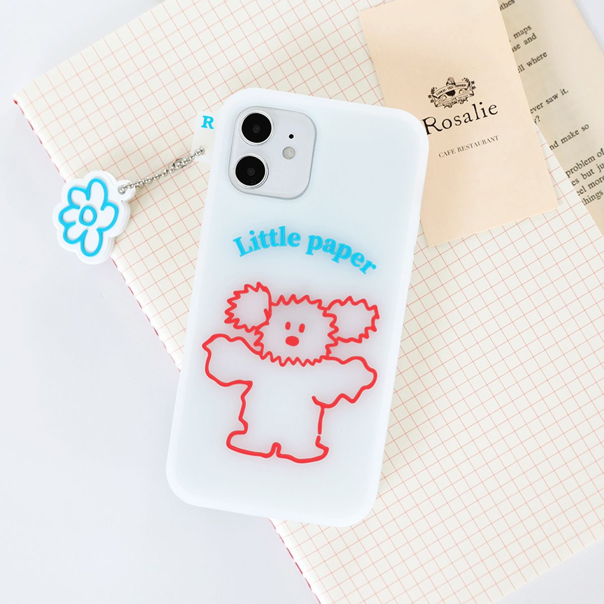 브런치브라더(BRUNCH BROTHER) Little PaPer 리틀페퍼 실리콘 케이스 for iPhone 6 6S 7 8 SE2 X XS