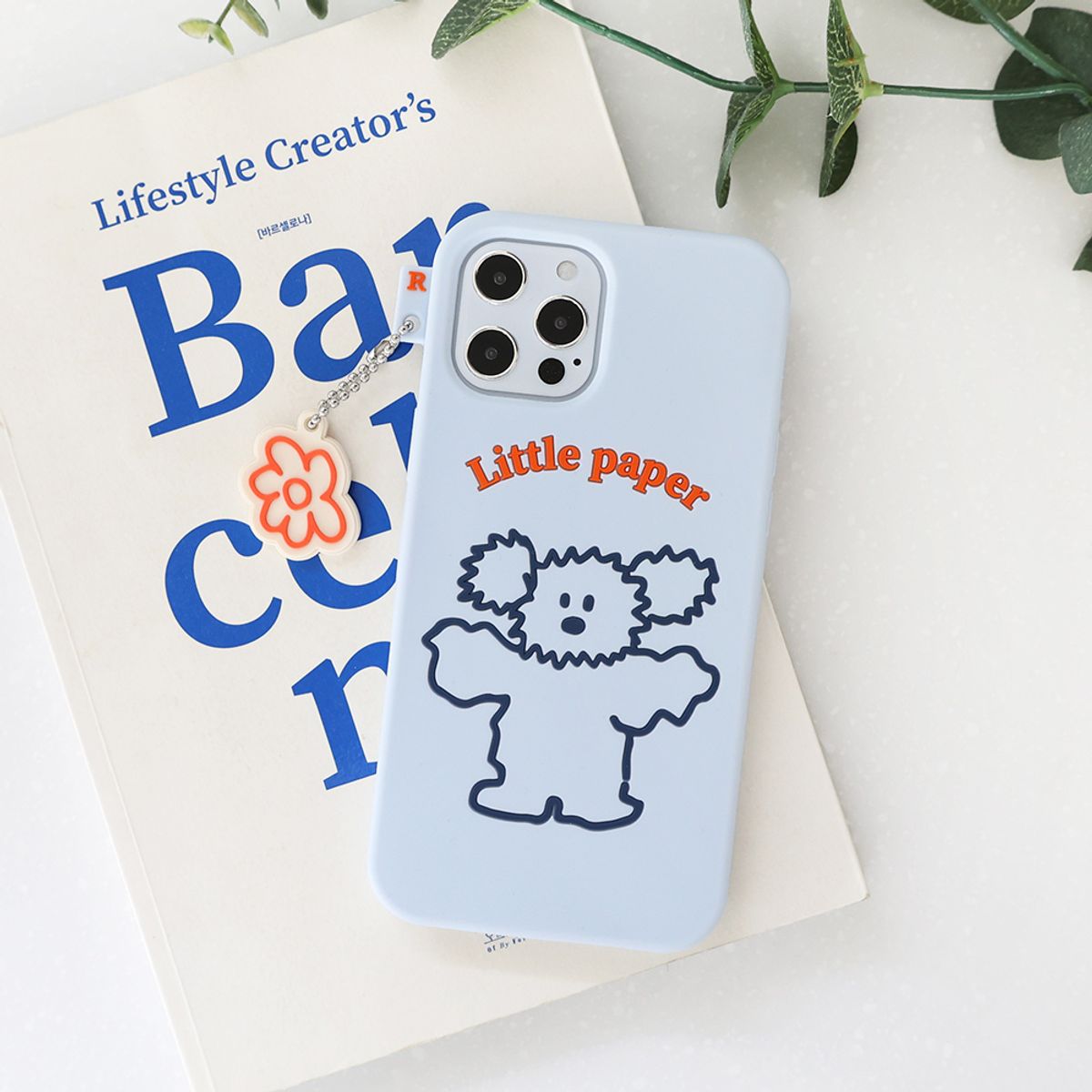 브런치브라더(BRUNCH BROTHER) Little PaPer 리틀페퍼 실리콘 케이스 for iPhone 6 6S 7 8 SE2 X XS