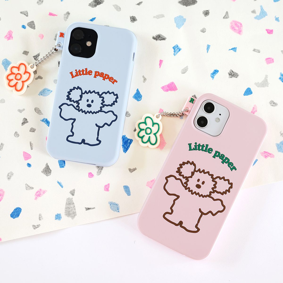 브런치브라더(BRUNCH BROTHER) Little PaPer 리틀페퍼 실리콘 케이스 for iPhone 6 6S 7 8 SE2 X XS