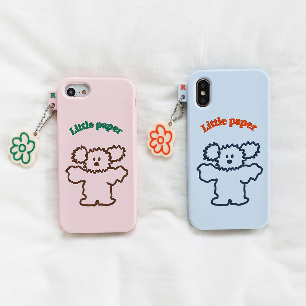 브런치브라더(BRUNCH BROTHER) Little PaPer 리틀페퍼 실리콘 케이스 for iPhone 6 6S 7 8 SE2 X XS