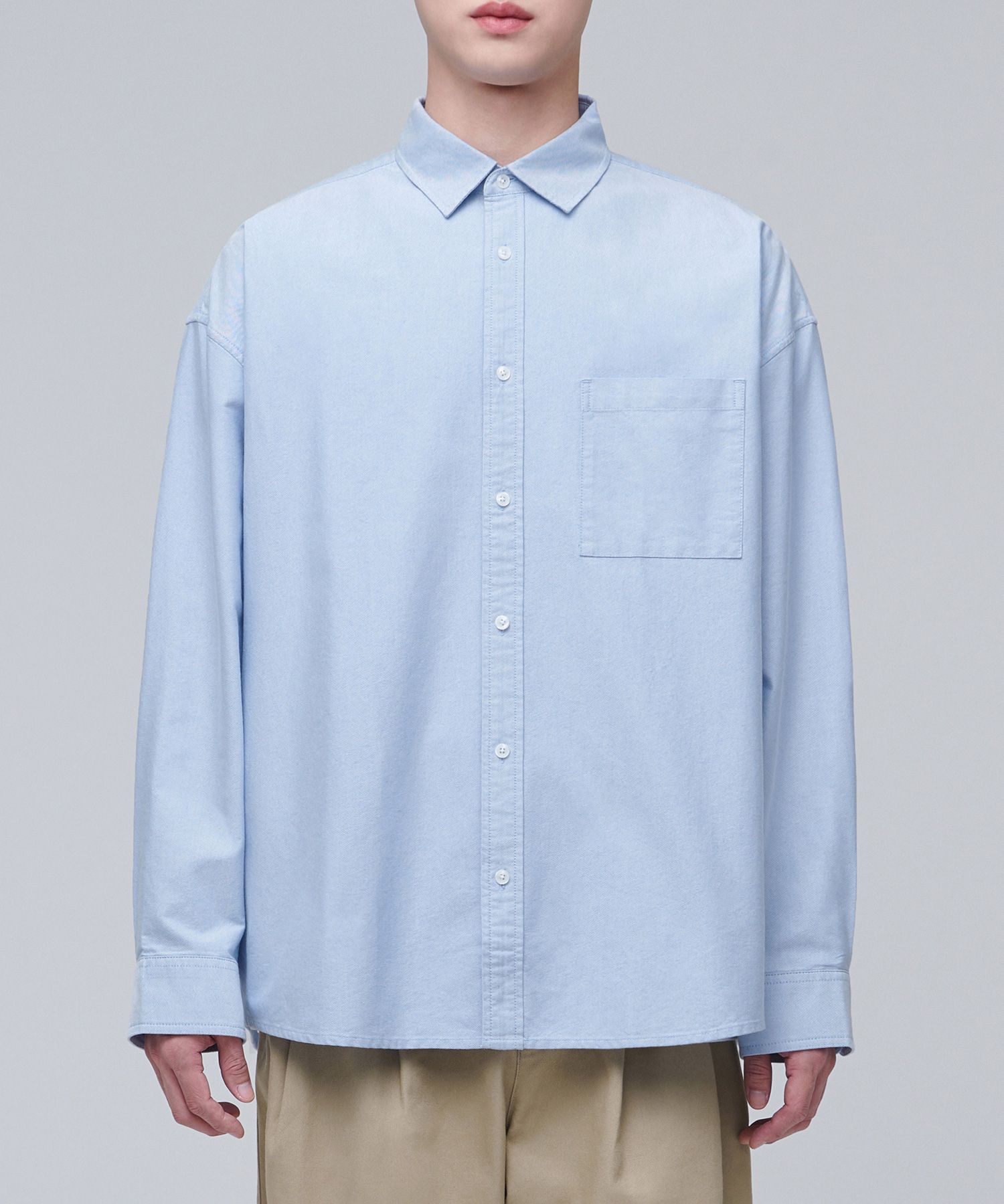 ★MUSINSA STANDARD★ Heavyweight oversized oxford shirt crea MUSINSA | MUSINSA STANDARD HEAVYWEIGHT OVERSIZED OXFORD