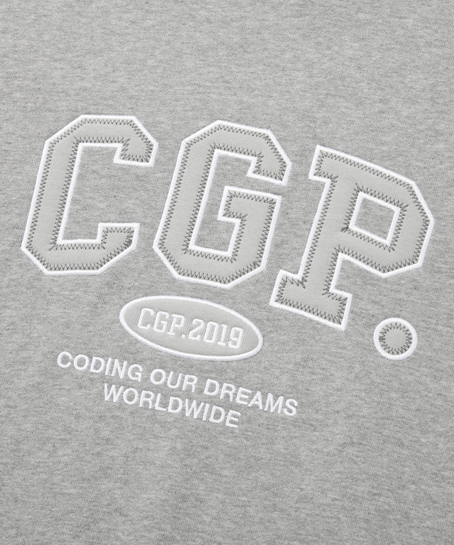CGP Arch Logo Sweatshirt グレー codegraphy トレーナー スウェット 「SET UP対応」 CGP Arch