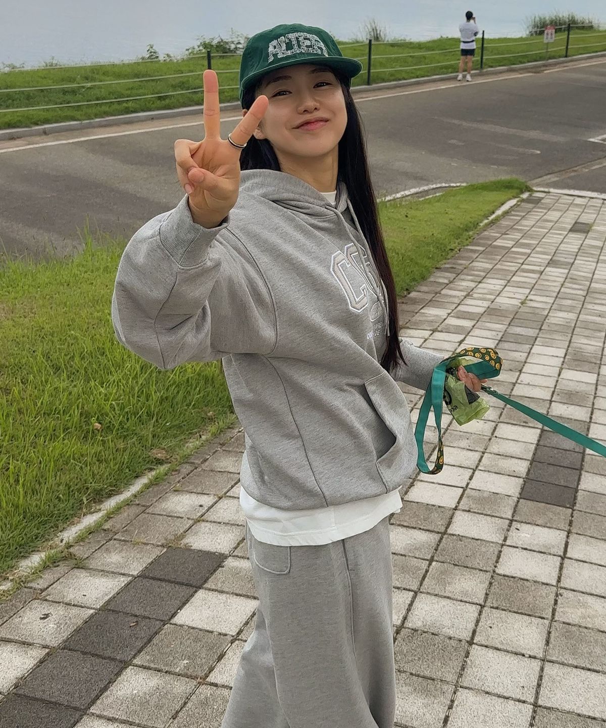코드그라피(CGP) CGP 아치 로고 후드티_그레이