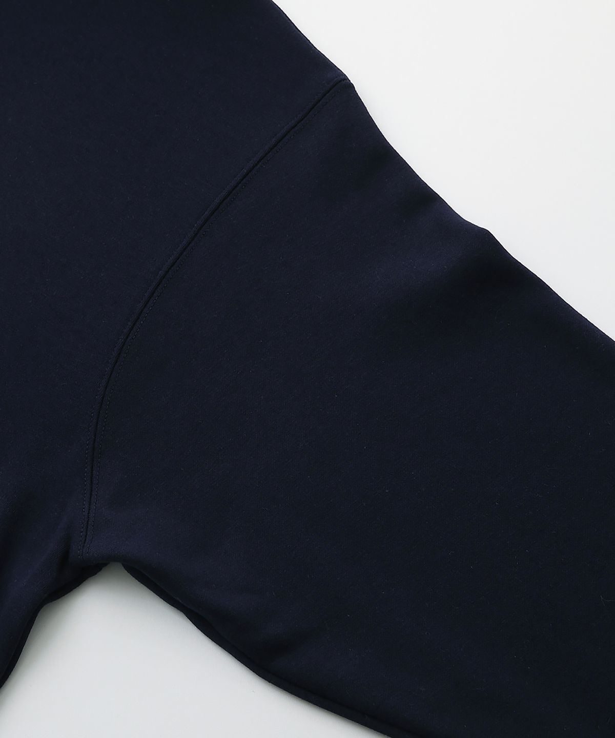 배드블루(BADBLUE) B Patch College Hoodie Navy