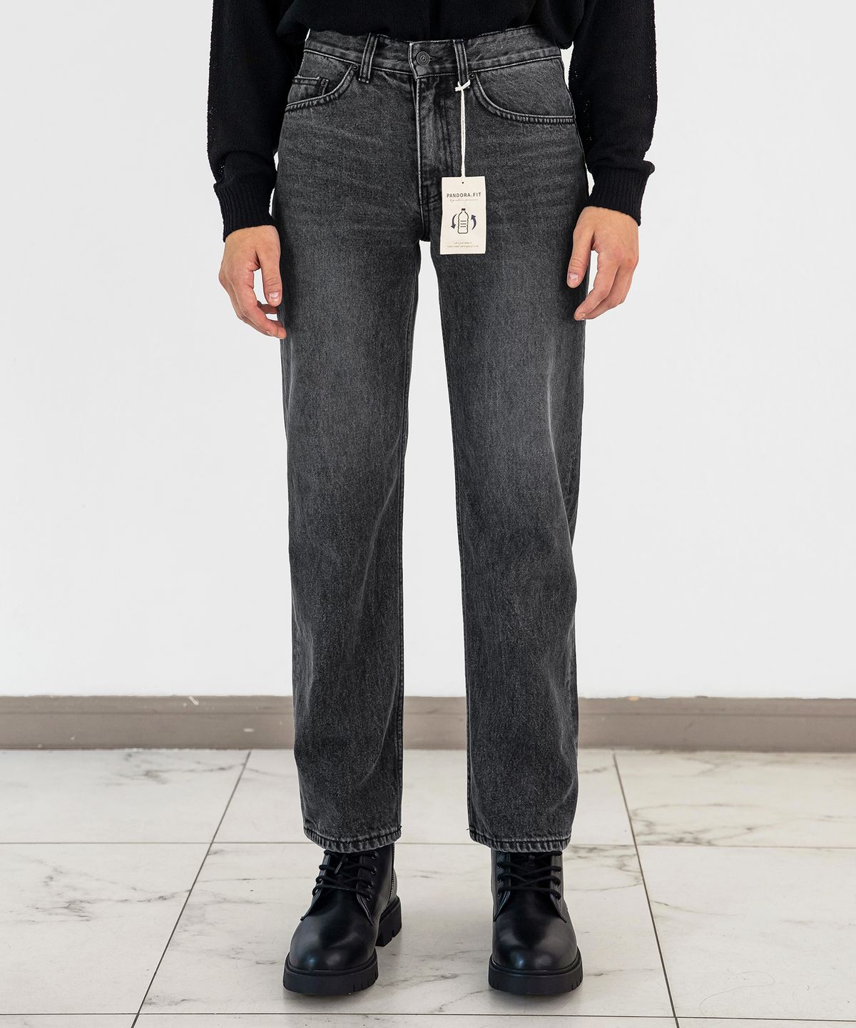 판도라핏(PANDORAFIT) [STRAIGHT] Greyish Jeans