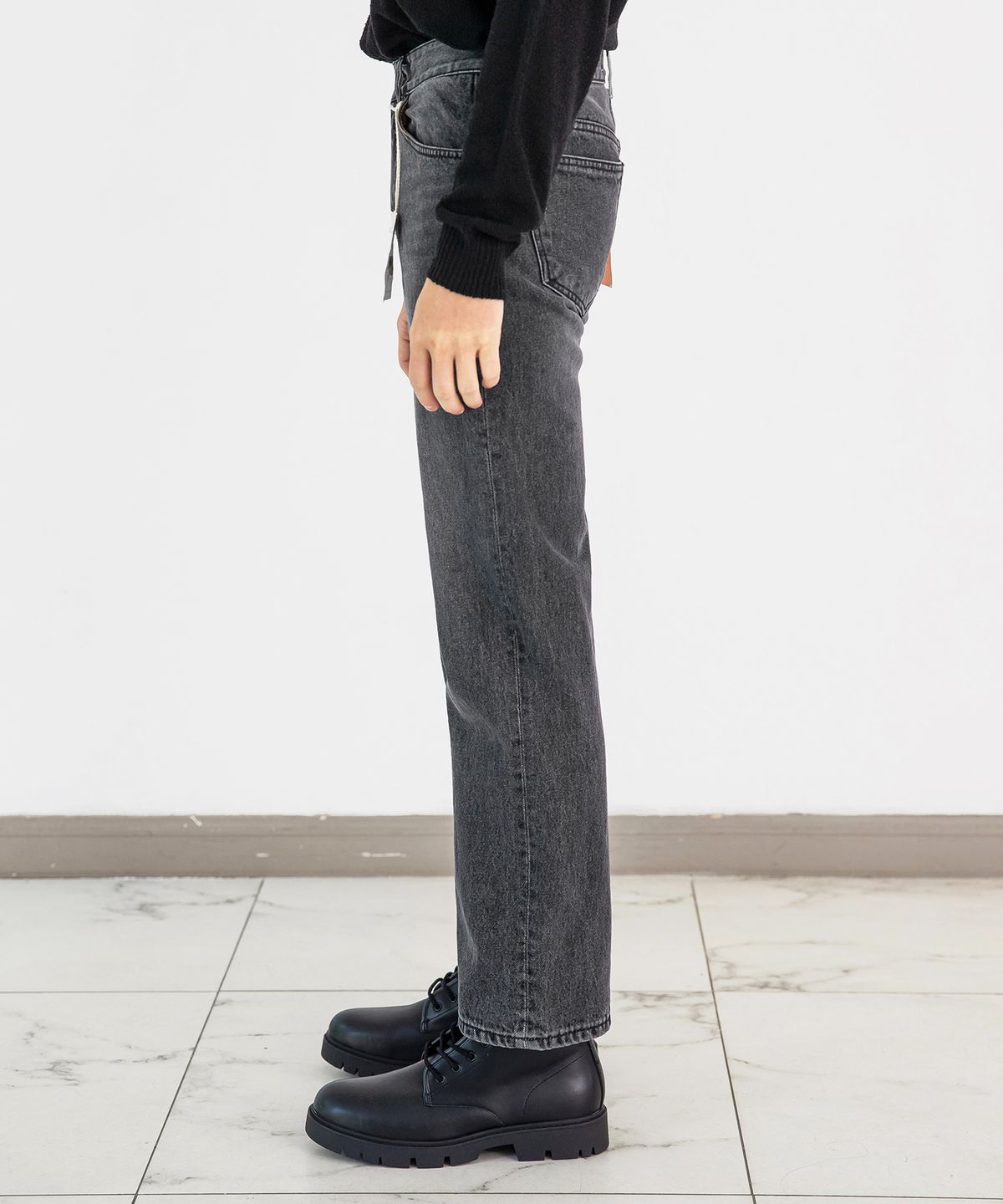 판도라핏(PANDORAFIT) [STRAIGHT] Greyish Jeans