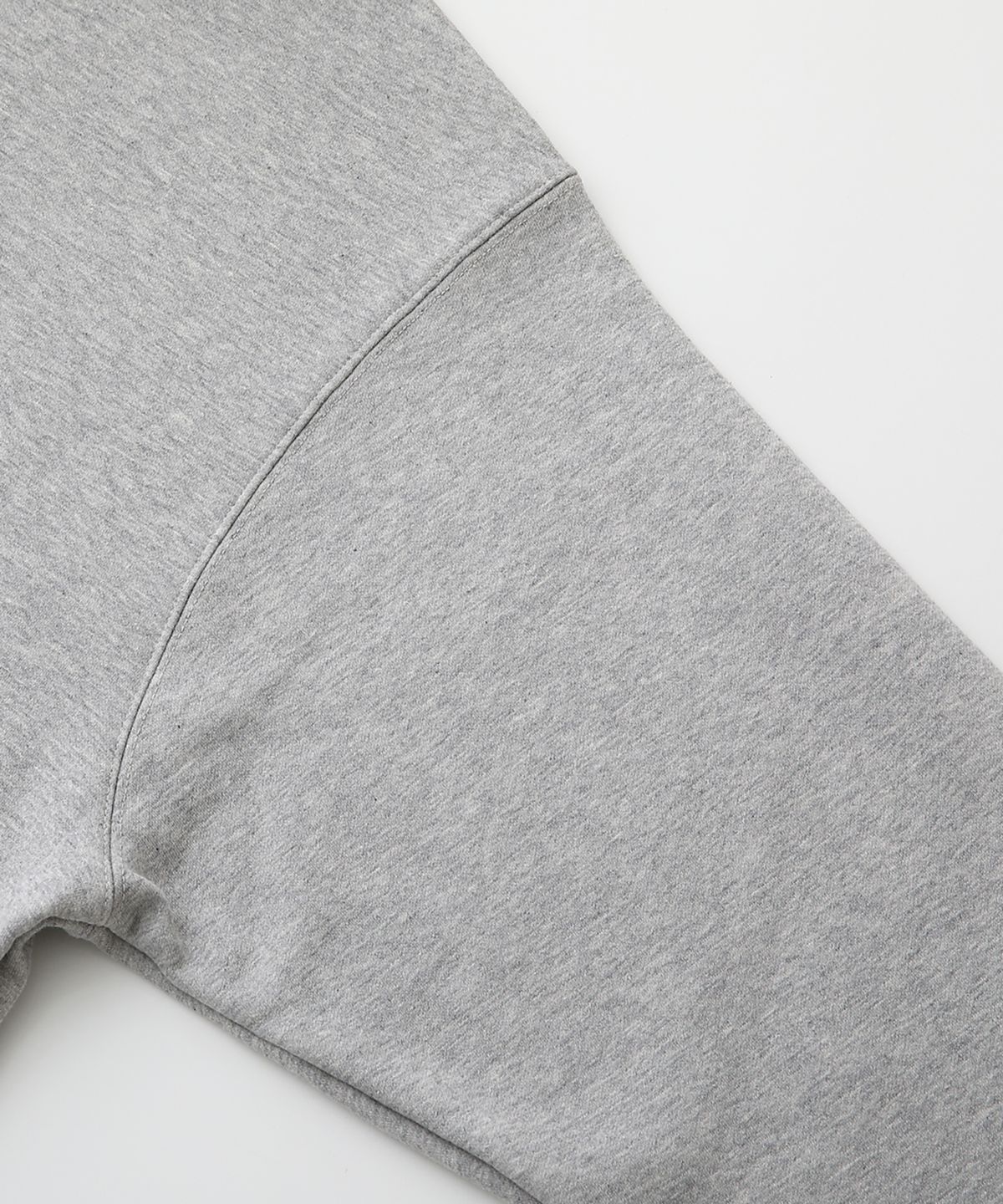 배드블루(BADBLUE) B Patch College Hoodie Gray