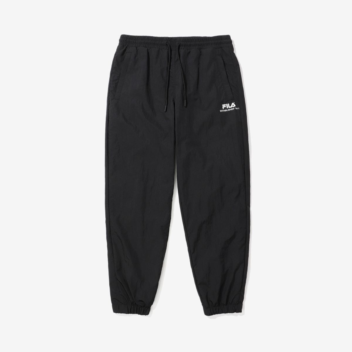 휠라(FILA) 루즈핏 나일론 우븐 조거 팬츠(FS2WPD3210XBLK)