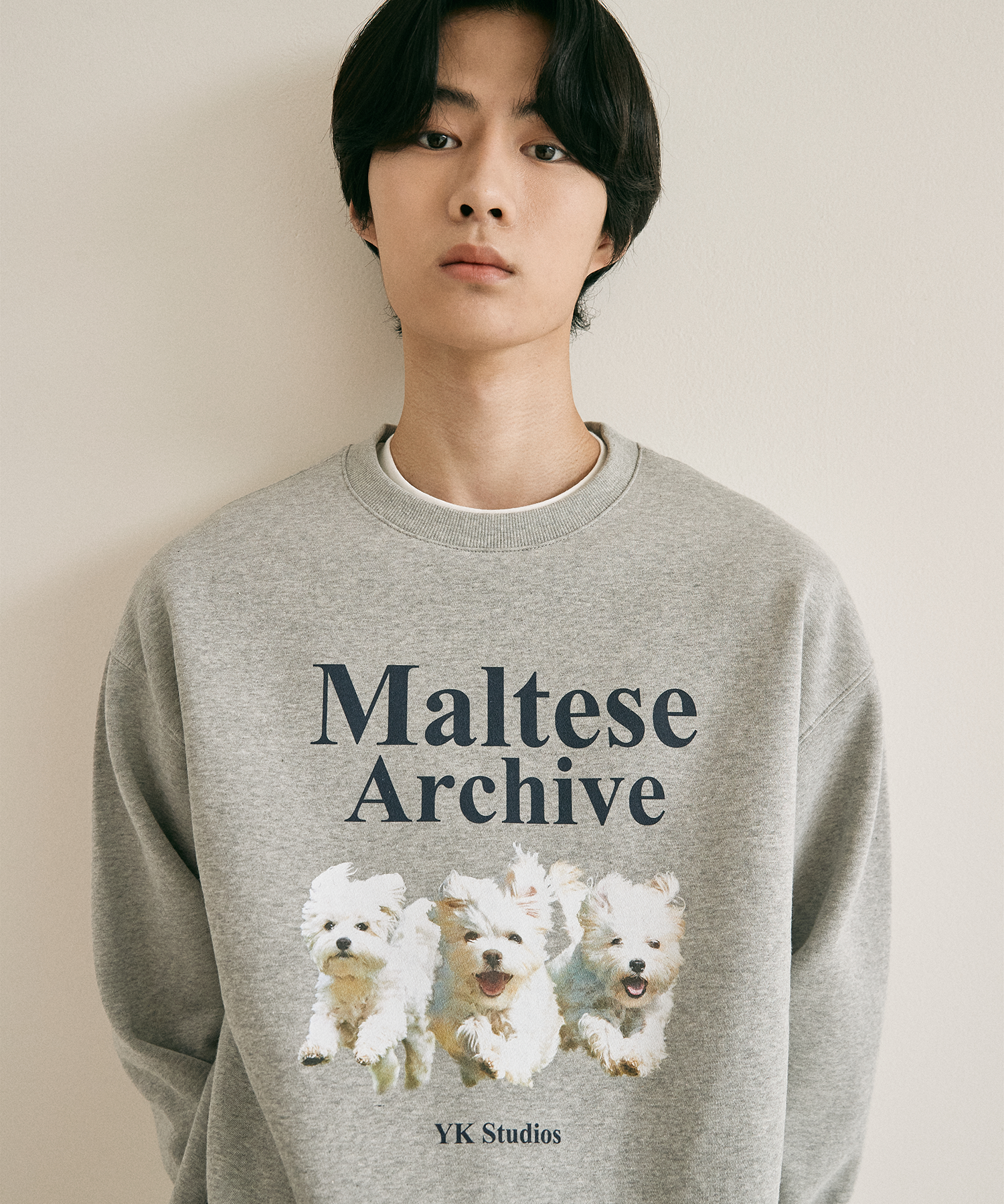 WAI KEI◆Maltese archive line graphic sweatshirts 男女兼用 MUSINSA | WAI KEI Maltese Archive Line Graphic Hooded