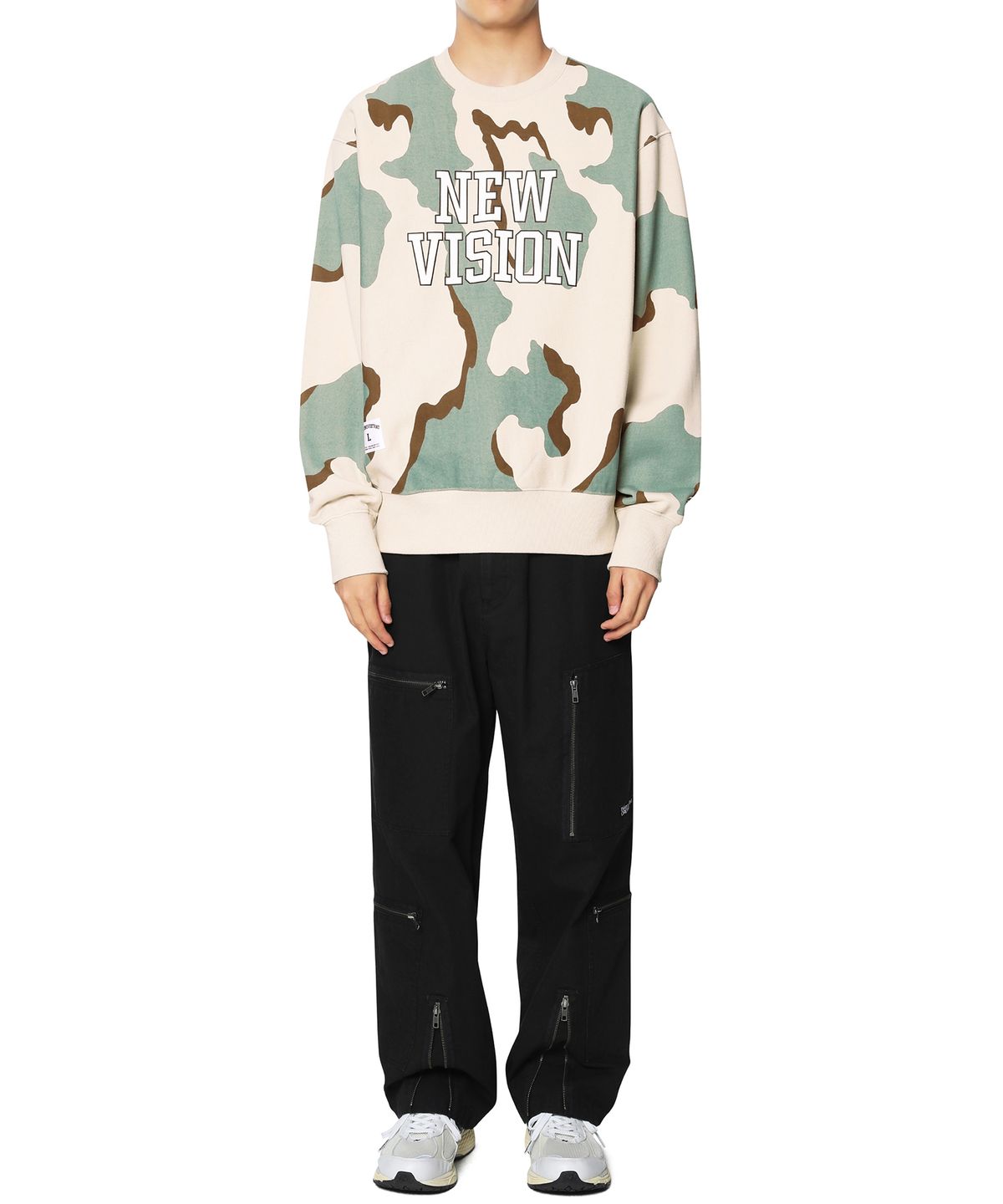 디스이즈네버댓(THISISNEVERTHAT) NEW VISION Crewneck Camo