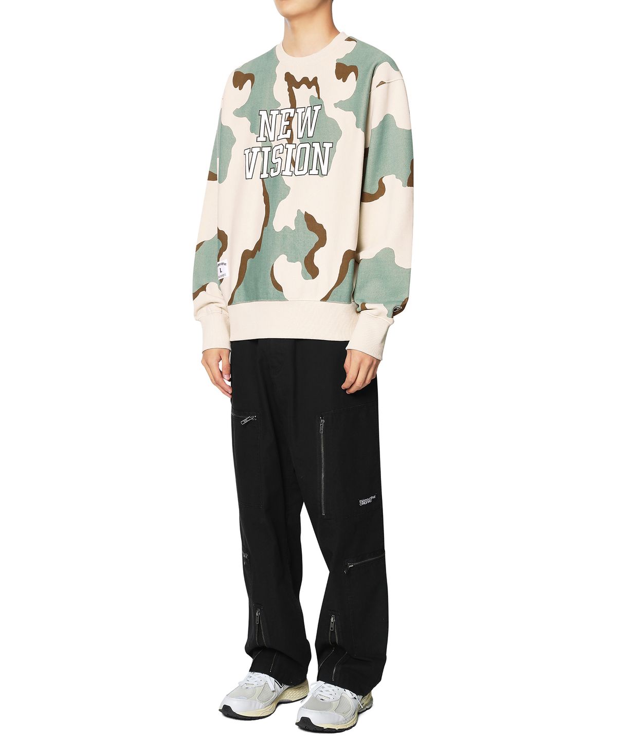 디스이즈네버댓(THISISNEVERTHAT) NEW VISION Crewneck Camo