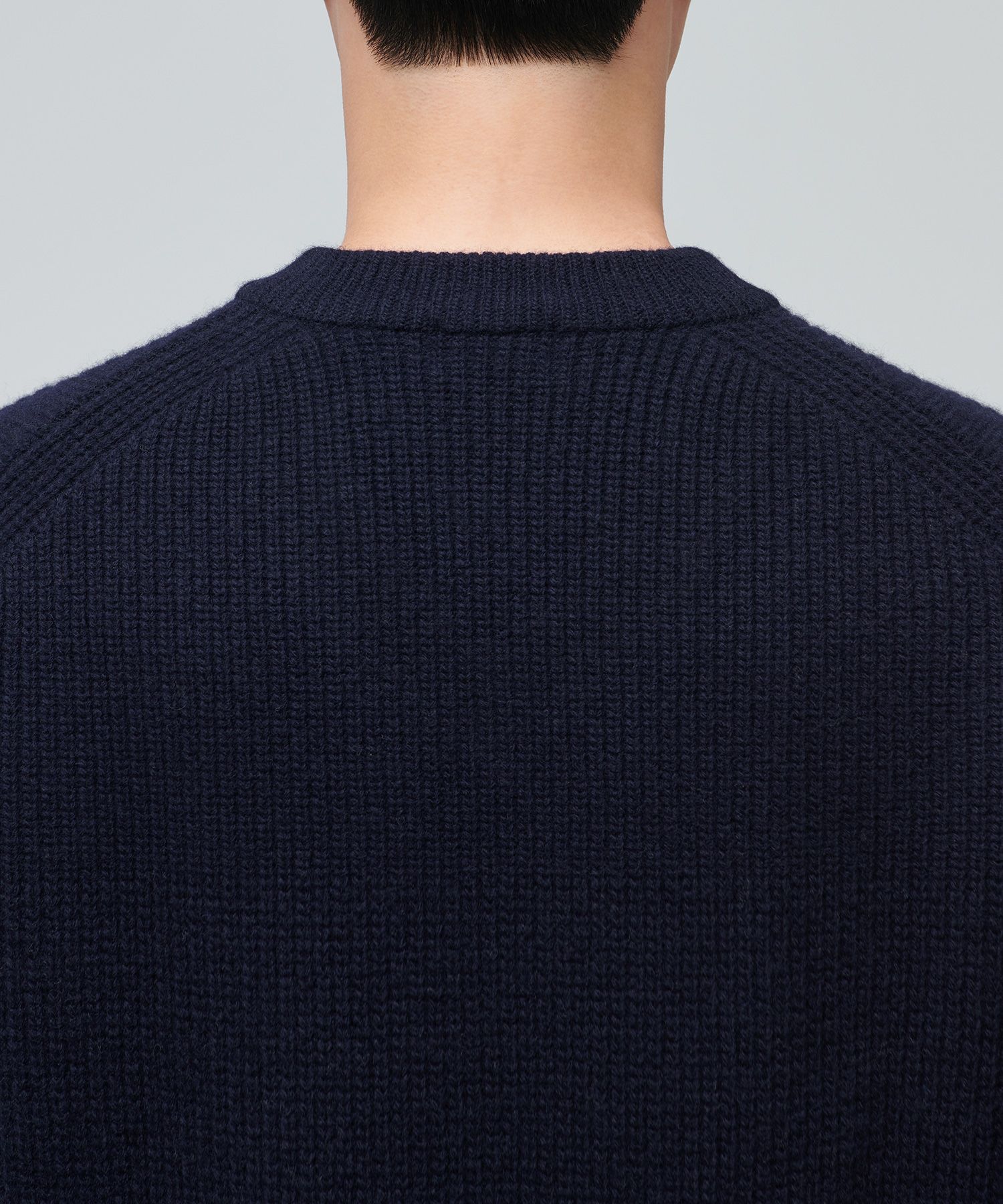 ニット・セーター *MUSINSA STANDARD* Lambswool ribbed V-neck knit navy MMJWP61 MUSINSA | MUSINSA STANDARD LAMBSWOOL RIBBED V-NECK SWEATER