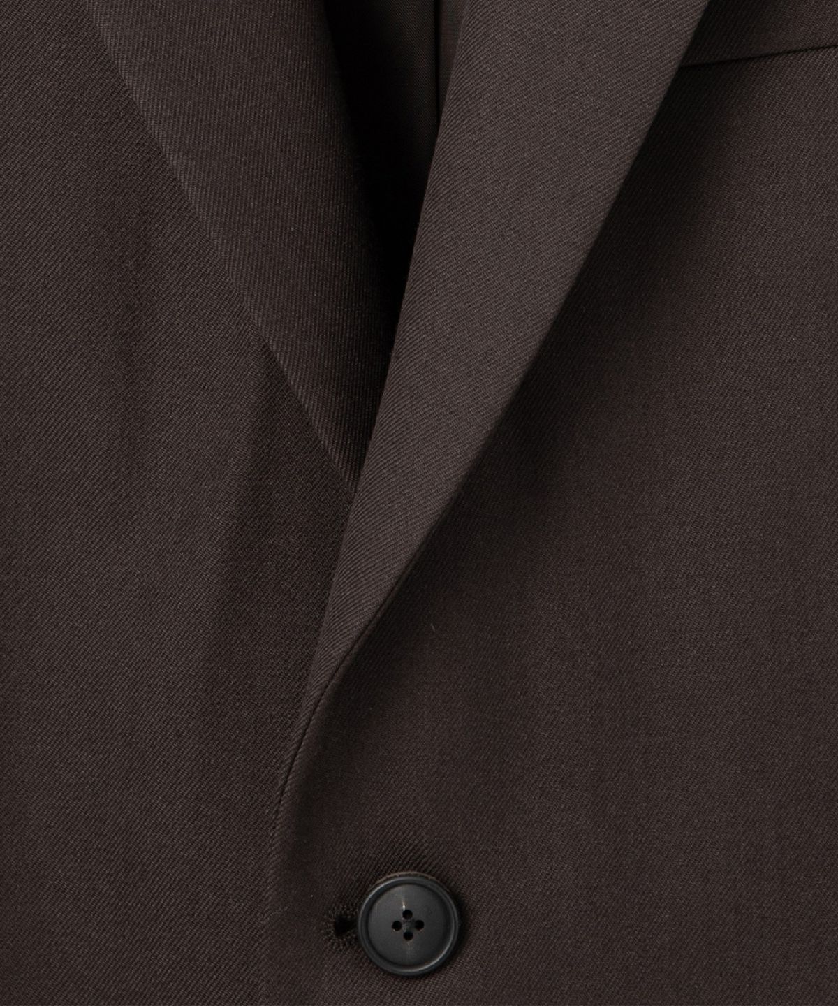 넌블랭크(NONBLANK) 세미 오버사이즈 핏 블레이저_DARK BROWN