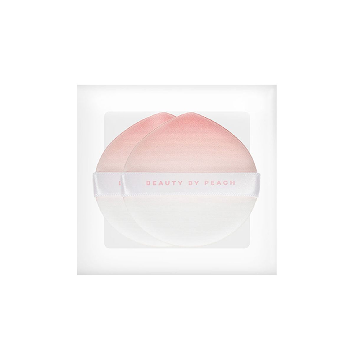 피치씨(PEACHC) 꿀복숭아 쿠션 퍼프 2매입