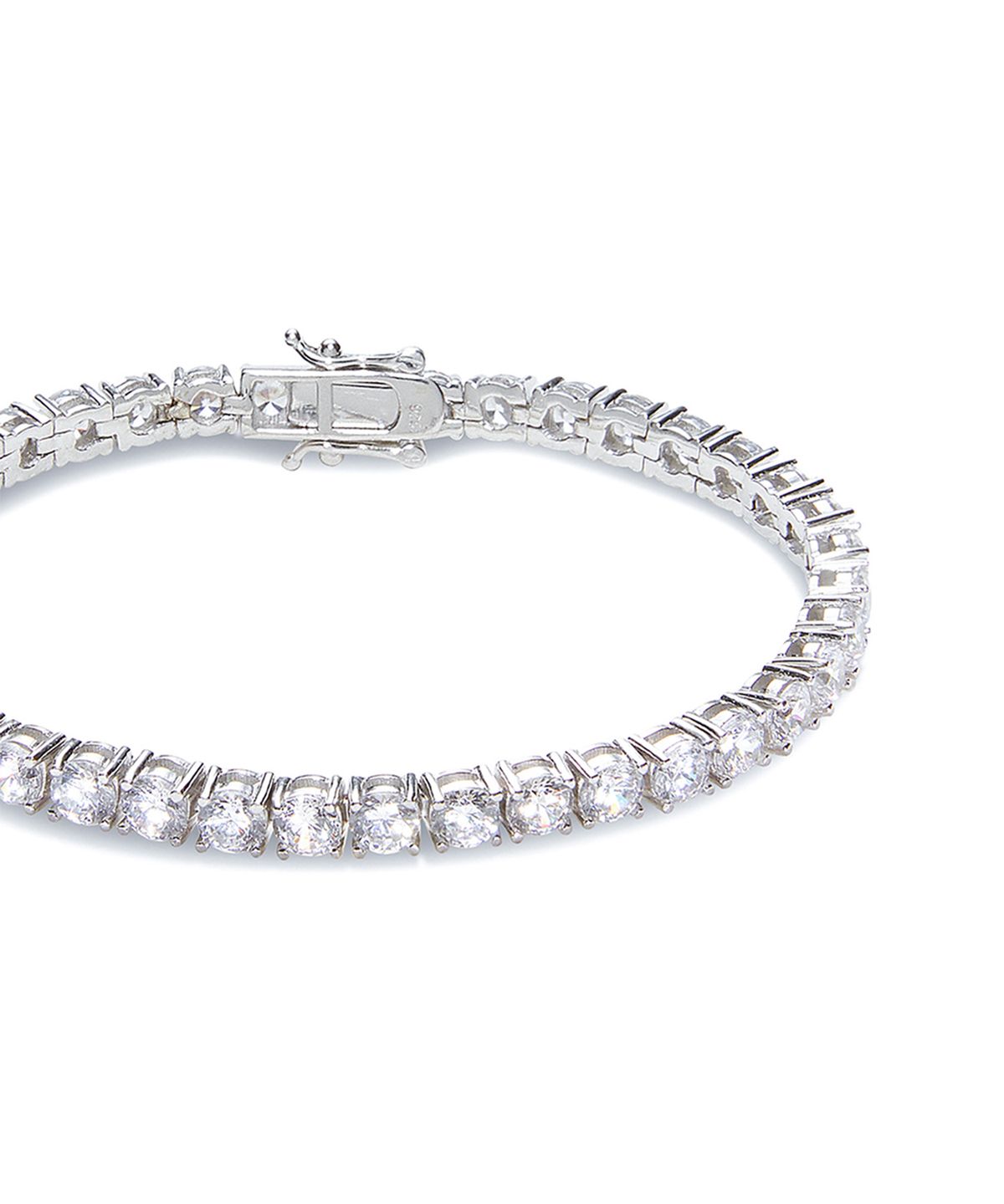 레인드랍 쥬얼리(RAINDROP JEWELRY) 레인드랍 4MM 테니스 팔찌 [S925]