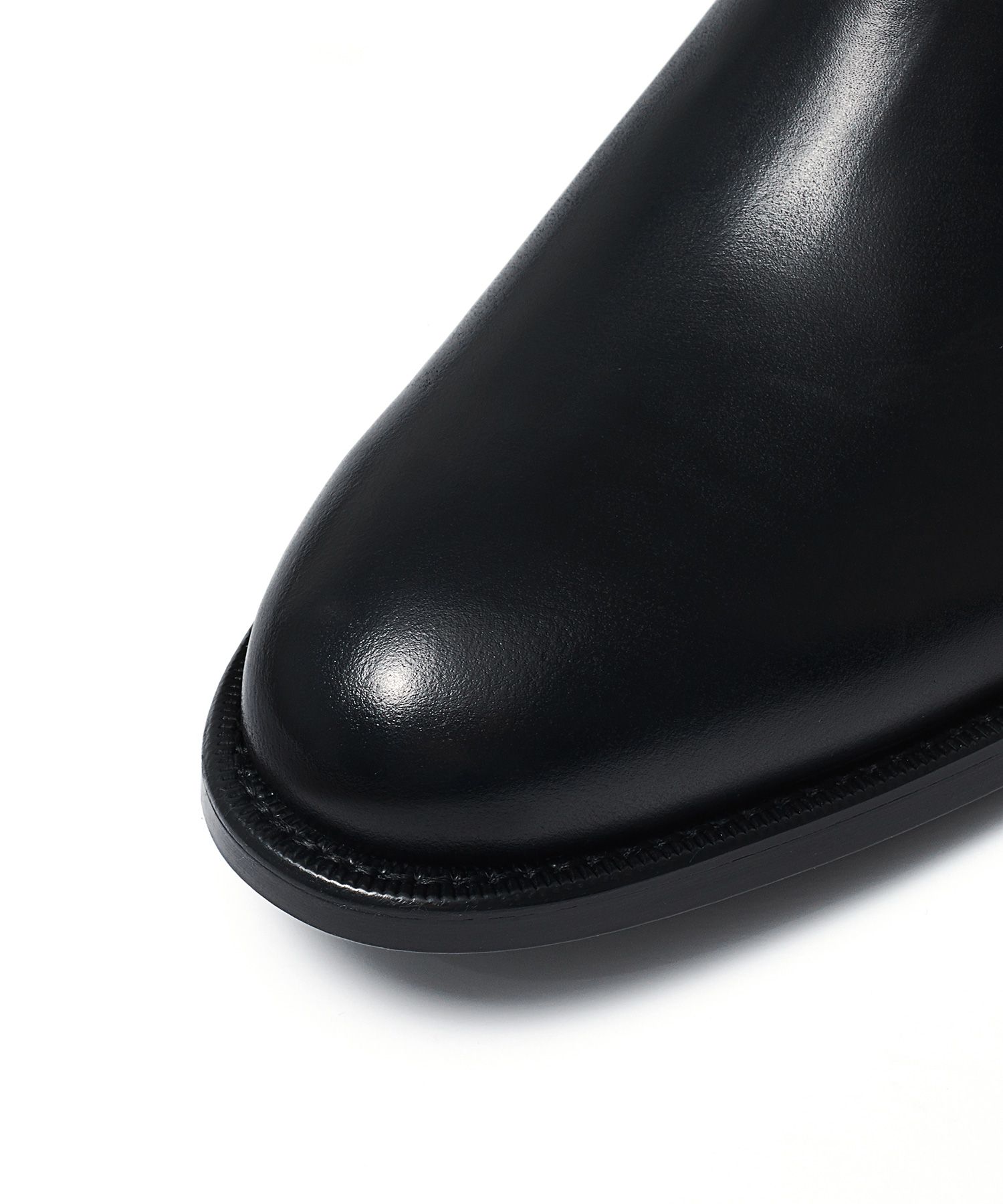 MUSINSA | MUSINSA STANDARD PLAIN CHELSEA BOOTS_BLACK