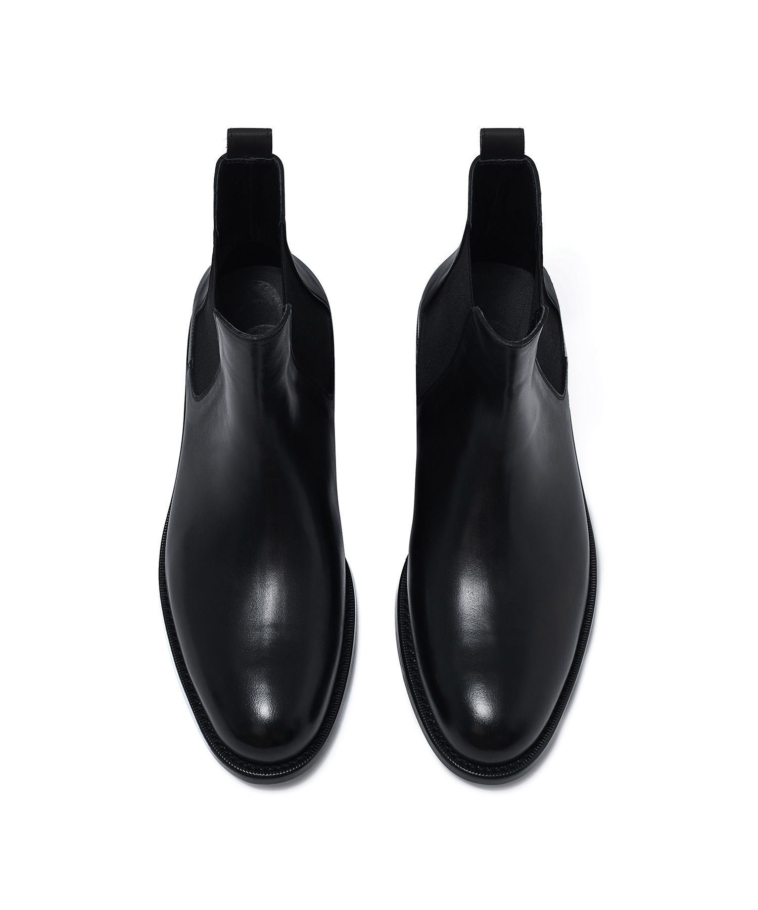 MUSINSA | MUSINSA STANDARD PLAIN CHELSEA BOOTS_BLACK