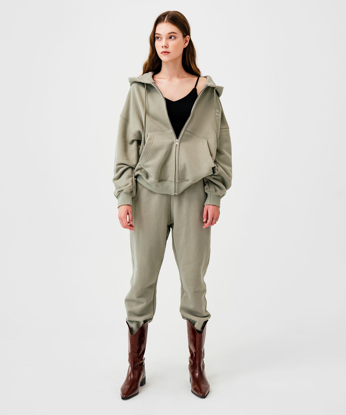 판도라핏(PANDORAFIT) Rhombus Jogger Pants Mint