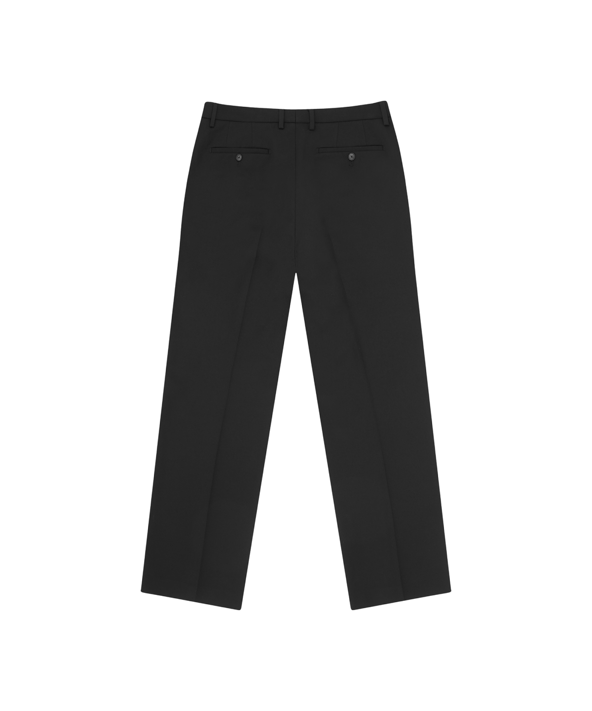 넌블랭크(NONBLANK) 와이드 핏 슬랙스_BLACK