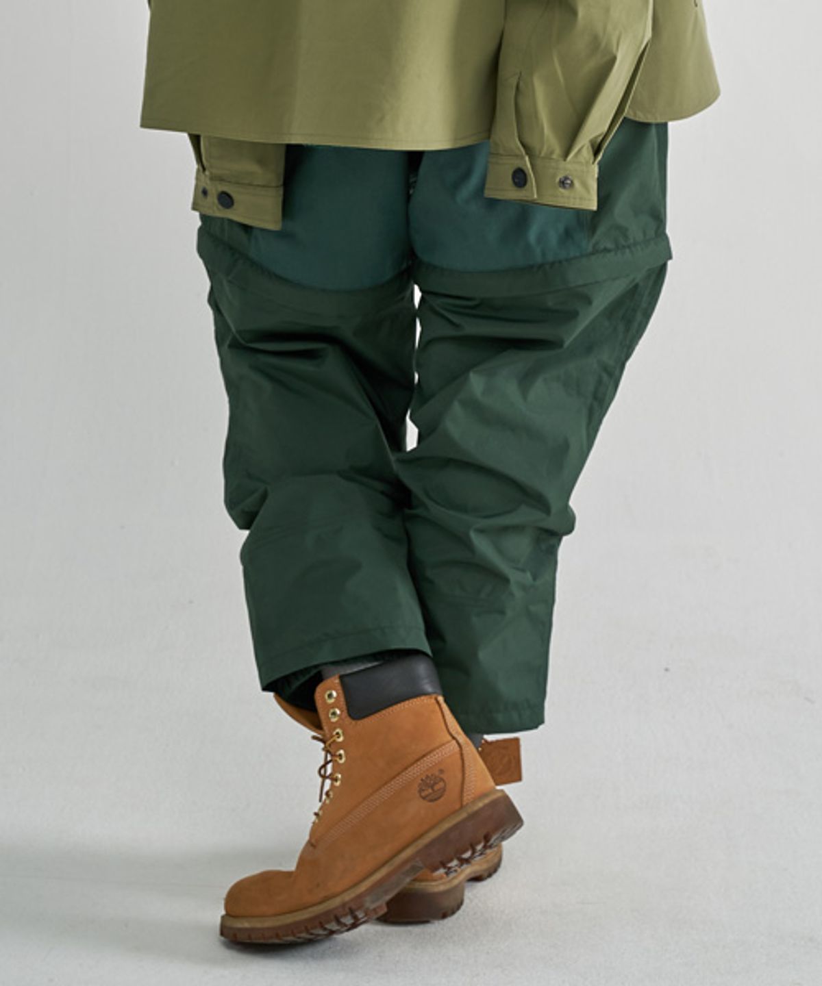 88리미티드(88LIMITED) P-4 802 WIDE PANTS(D.GREEN)