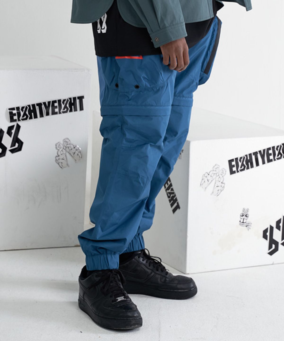 88리미티드(88LIMITED) P-5 803 ROAD PANTS(BLUE)