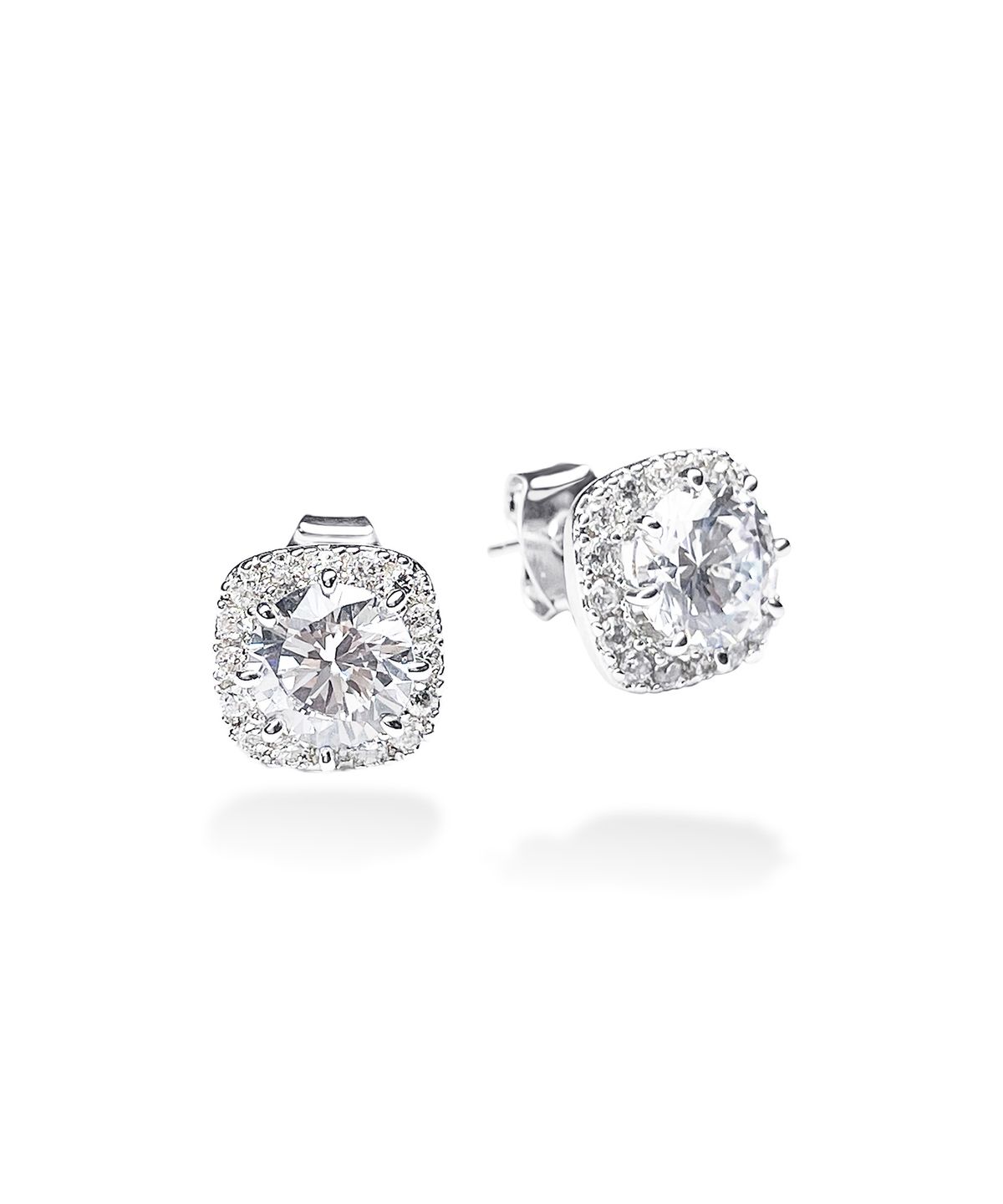 레인드랍 쥬얼리(RAINDROP JEWELRY) 레인드랍 헤일로 셋 솔리테어 스터드 귀걸이