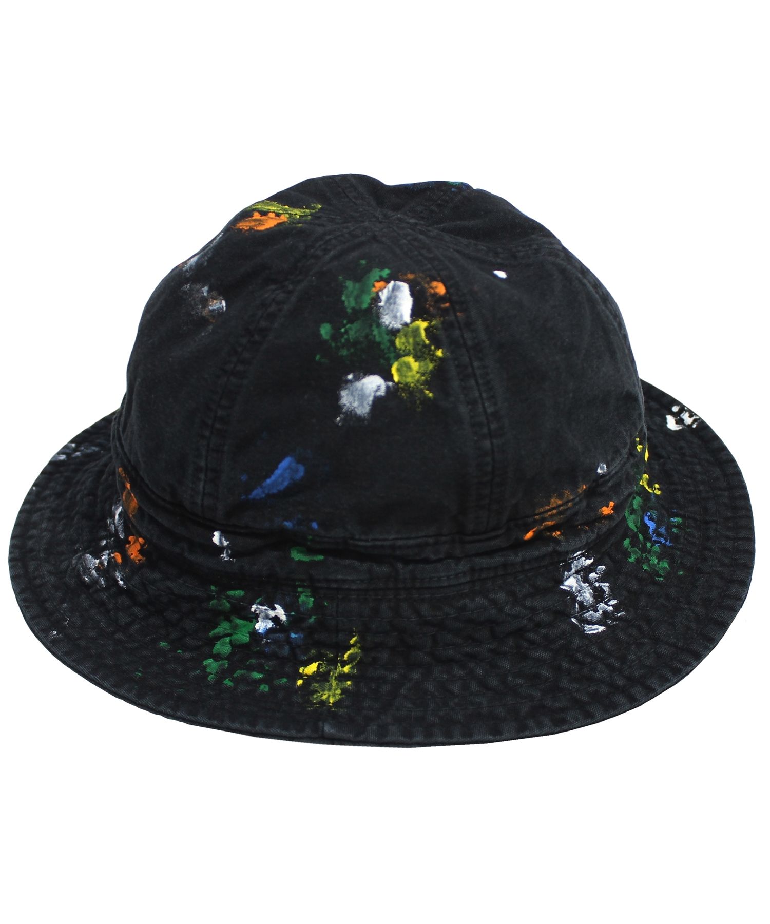 【ANDAR】 All-round bucket hat / 追跡付 MUSINSA | RUNDS Damage Painting Bucket Hat (Black)