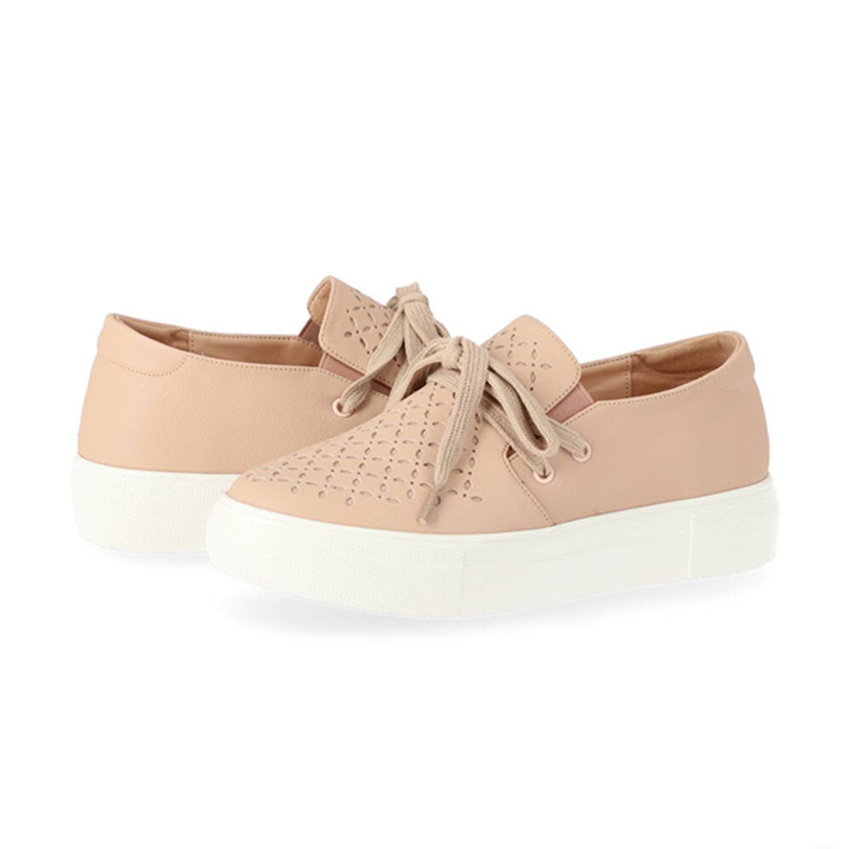 엘칸토(ELCANTO) 마쯔 여성 펀칭 슬립온 3.5cm LCWC40M14C