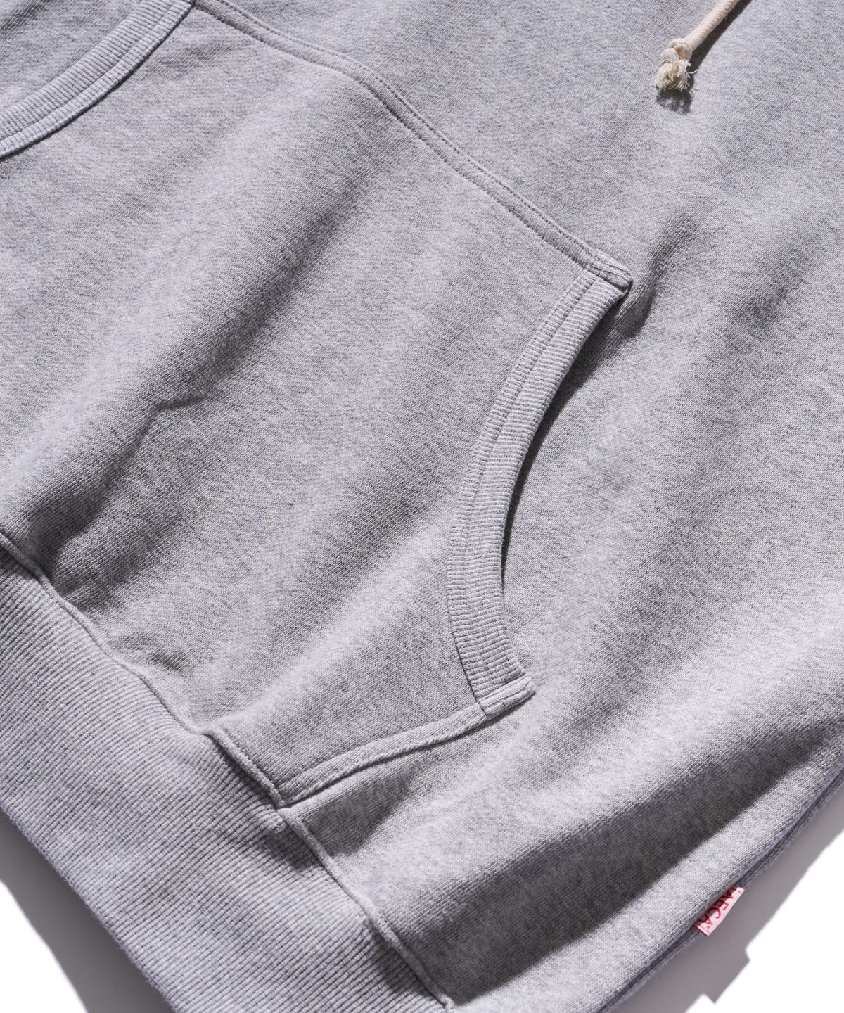 에이카화이트(AECA) BIG LOGO PULLOVER HOODIE-GREY/WHITE