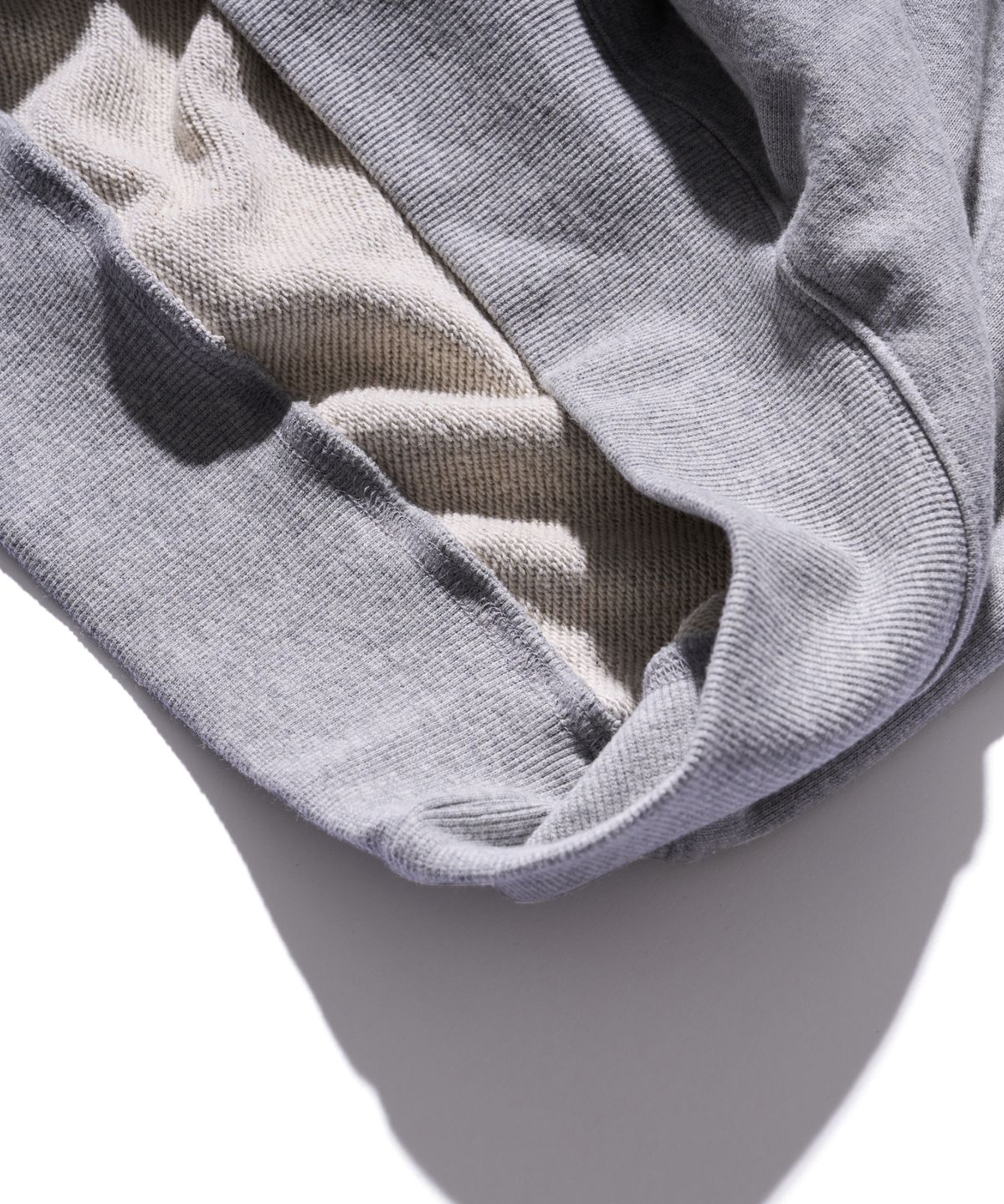 에이카화이트(AECA) BIG LOGO PULLOVER HOODIE-GREY/WHITE