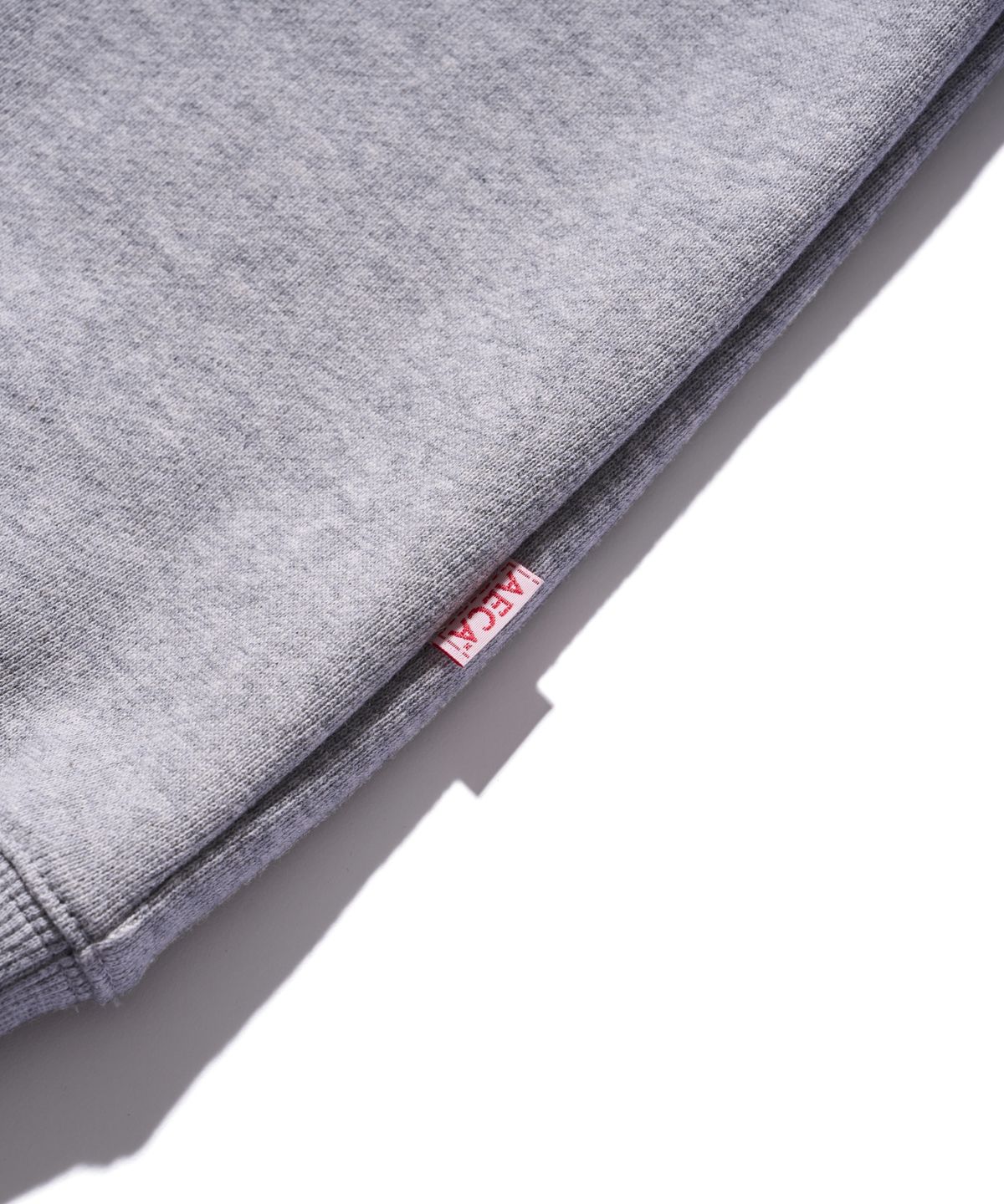 에이카화이트(AECA) BIG LOGO PULLOVER HOODIE-GREY/WHITE