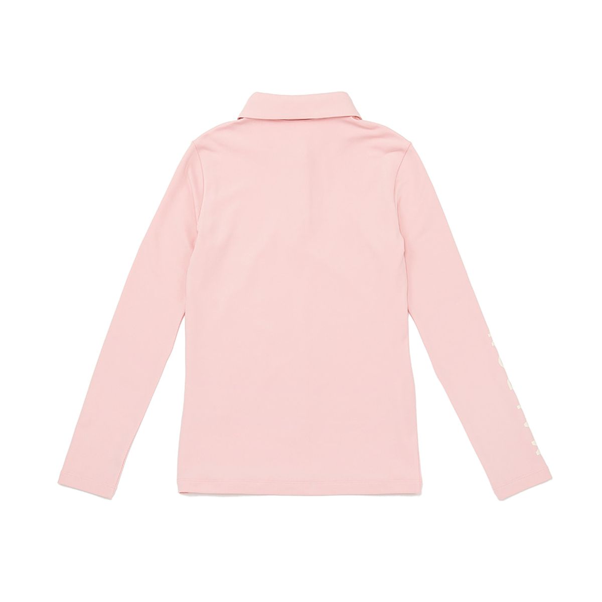 말본 골프(MALBON GOLF) 말본 슬리브 스크립트 폴로 티셔츠 PINK (WOMAN)