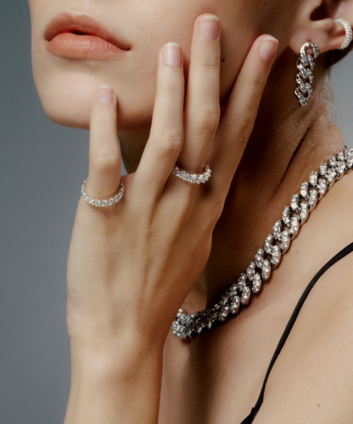 레인드랍 쥬얼리(RAINDROP JEWELRY) 레인드랍 4MM 브릴리언트 이터니티 반지 [S925]