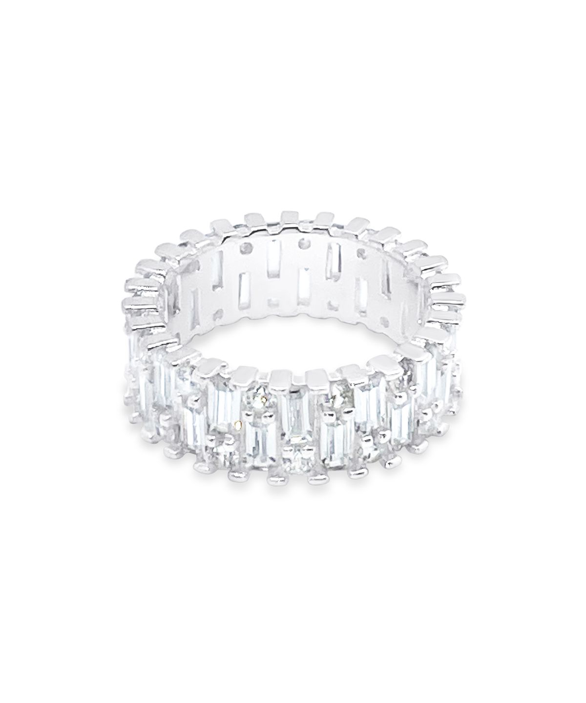 레인드랍 쥬얼리(RAINDROP JEWELRY) 레인드랍 바게트 앤 라운드 컷 이터니티 반지 [S925]