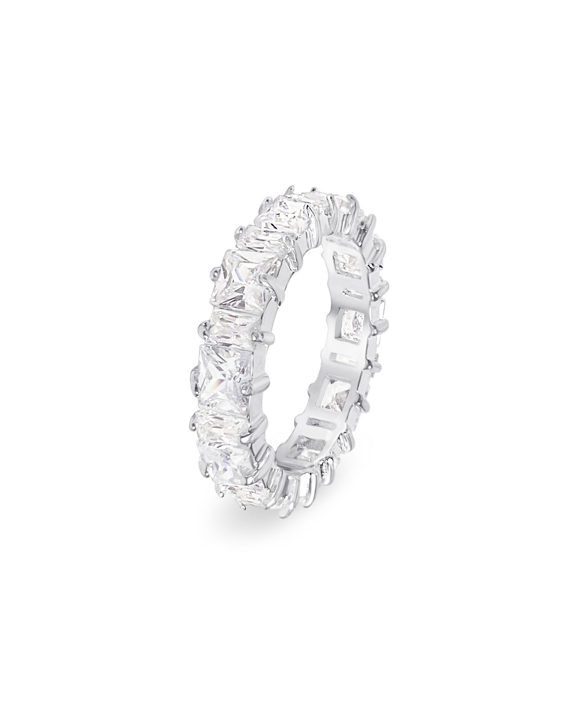 레인드랍 쥬얼리(RAINDROP JEWELRY) 레인드랍 바게트 앤 스퀘어 컷 이터니티 반지 [S925]
