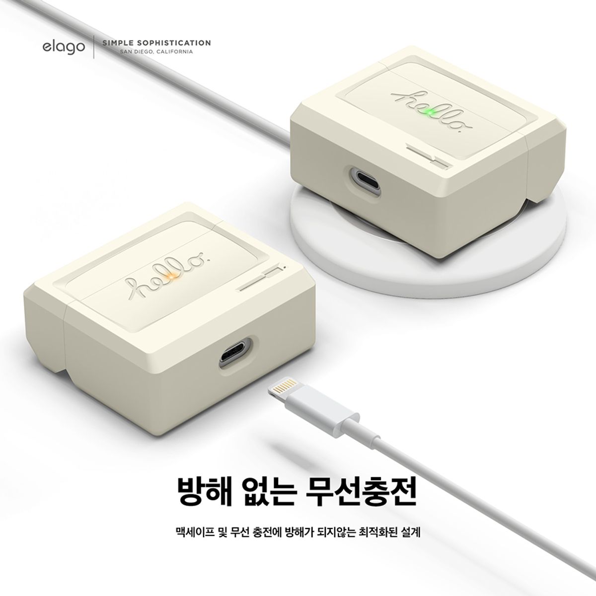 엘라고(ELAGO) 에어팟3세대 AW3 케이스