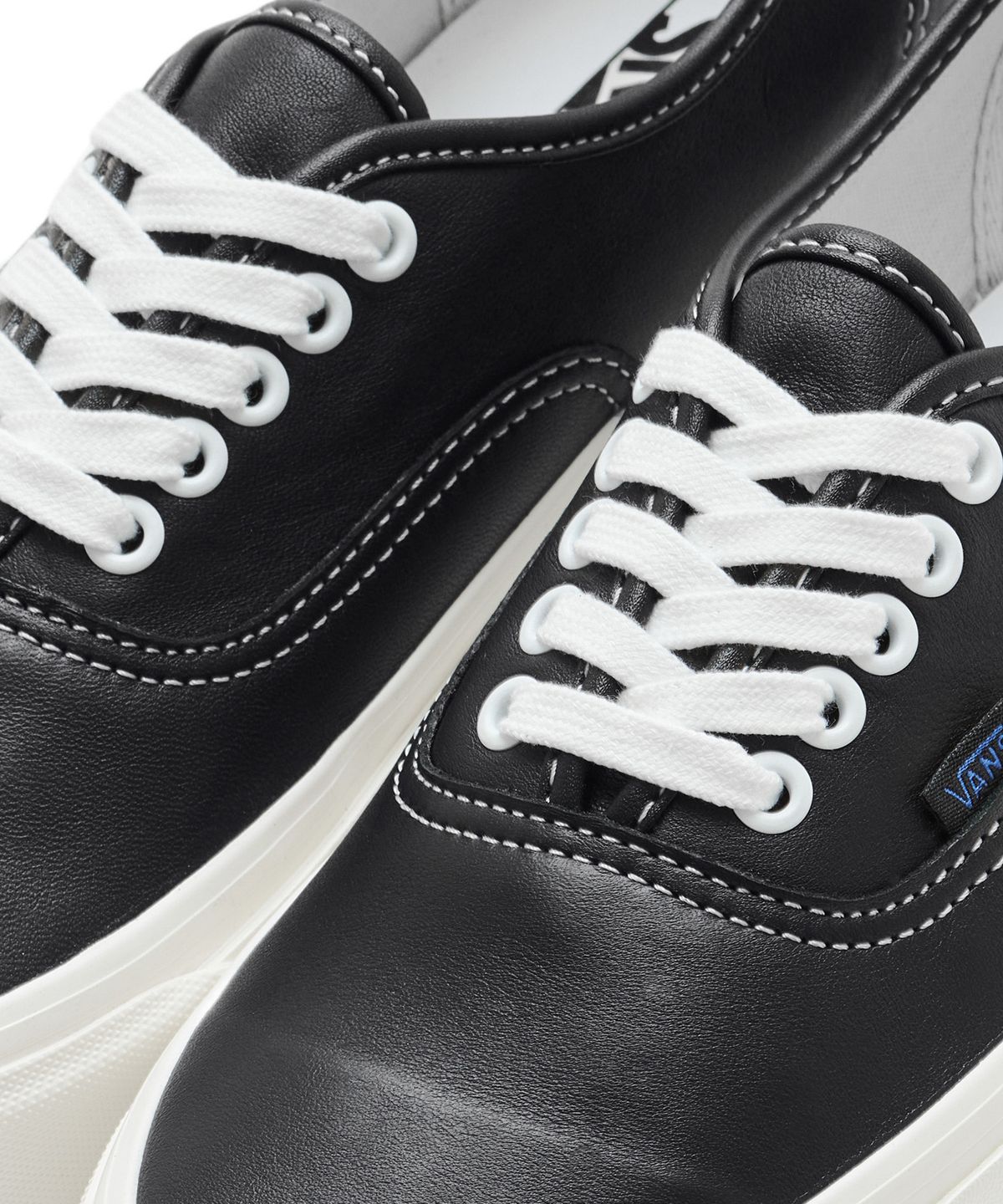 반스(VANS) 어센틱 44 DX - (애너하임 팩토리) 블랙:레더 / VN0A54F21031