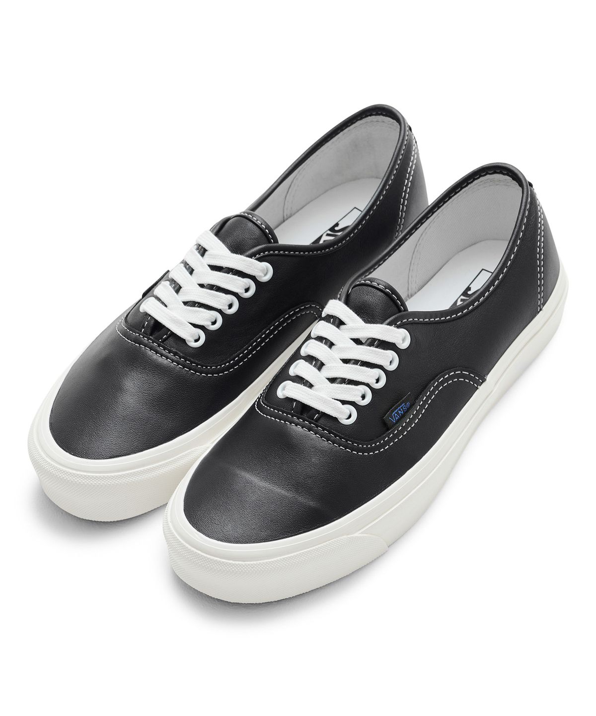 반스(VANS) 어센틱 44 DX - (애너하임 팩토리) 블랙:레더 / VN0A54F21031