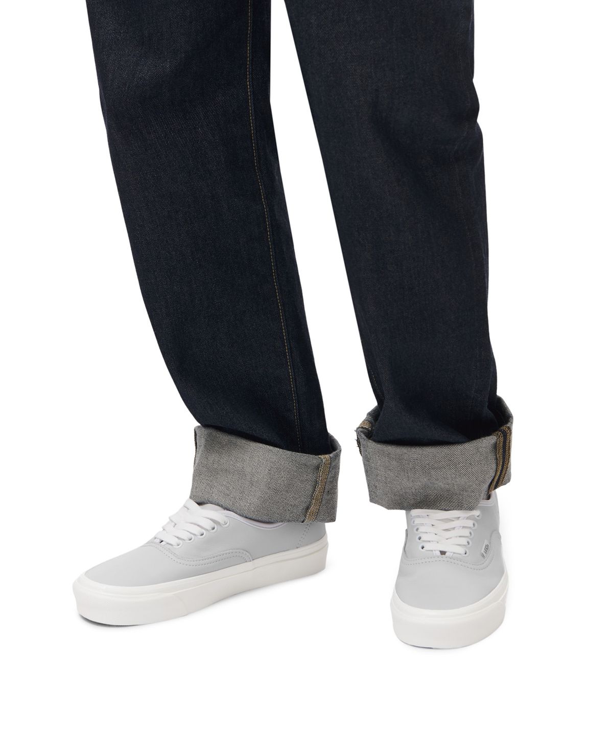 반스(VANS) 어센틱 44 DX - (애너하임 팩토리) 트루 화이트:레더 / VN0A54F21041