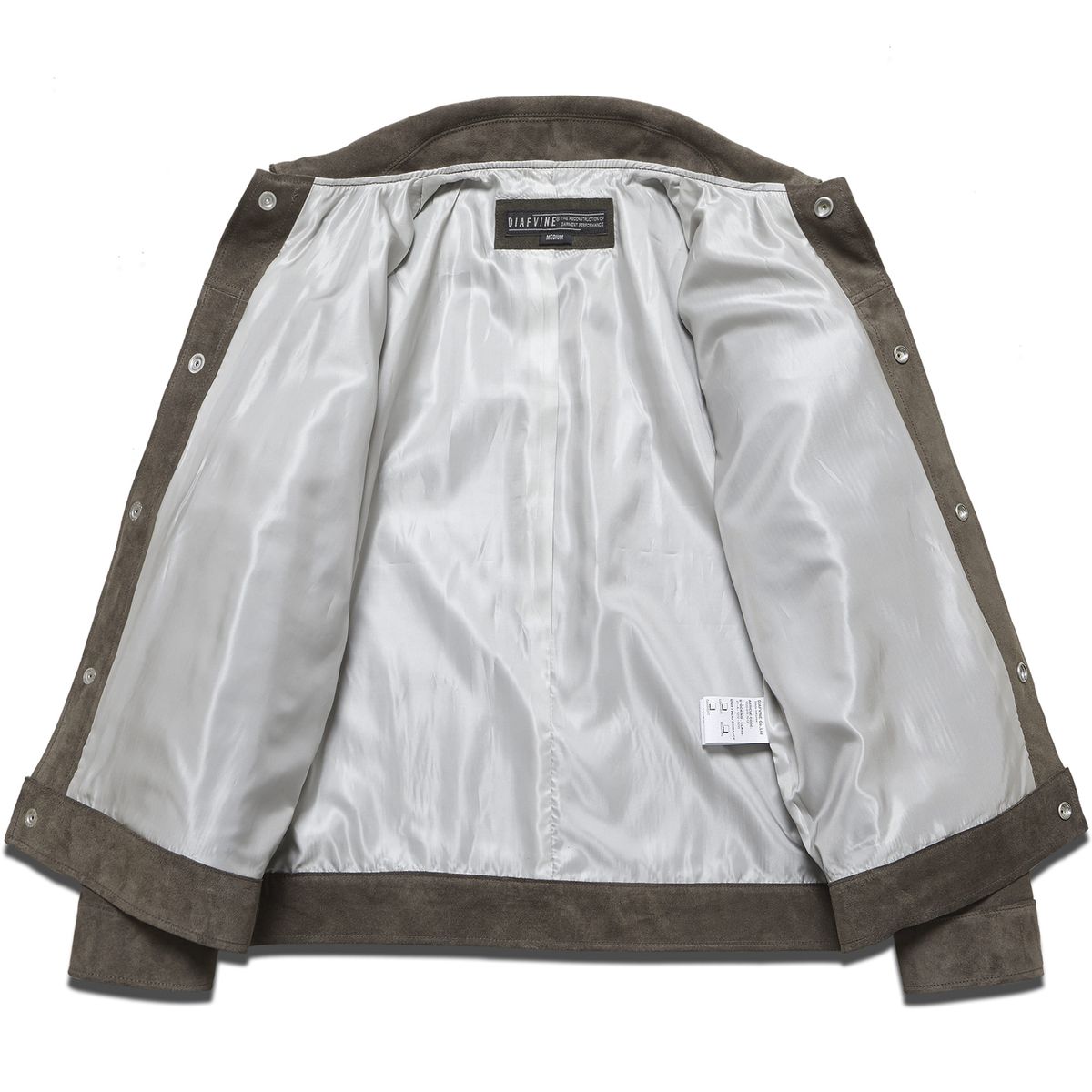 디아프바인(DIAFVINE) DV.LOT 652 OPU Calf Split Blouson -Mocha-